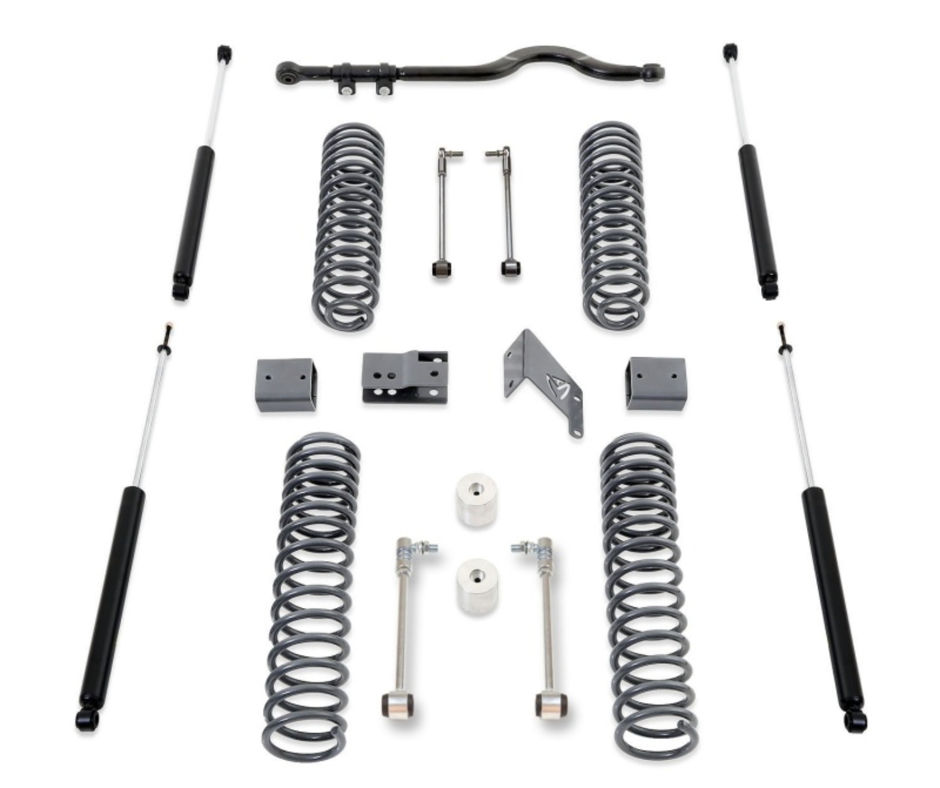 Picture of MaxTrac 07-18 Jeep Wrangler JK 4.5in/4.5in MaxPro Coil Lift Kit w/Track Bar & MaxTrac Shocks