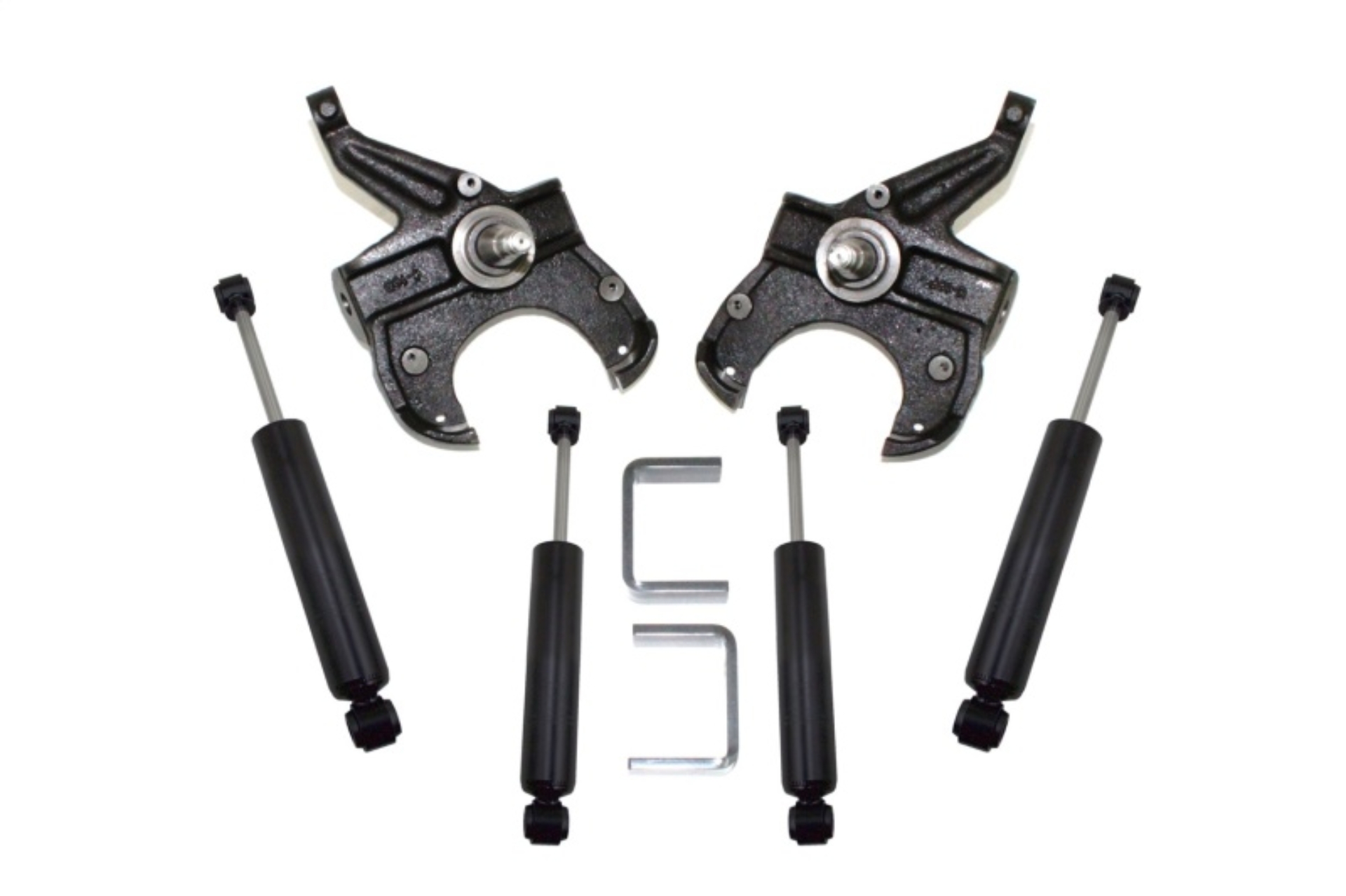 Picture of MaxTrac 73-87 Chevrolet C10 2WD 2.5in/5in Lowering Spindle Kit (1.25in Rotor)
