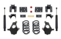 Picture of MaxTrac 14-16 GM C/K1500 2WD/4WD Extended/Crew Cab w/Cast Steel Susp. 3in/5in Lowering Kit