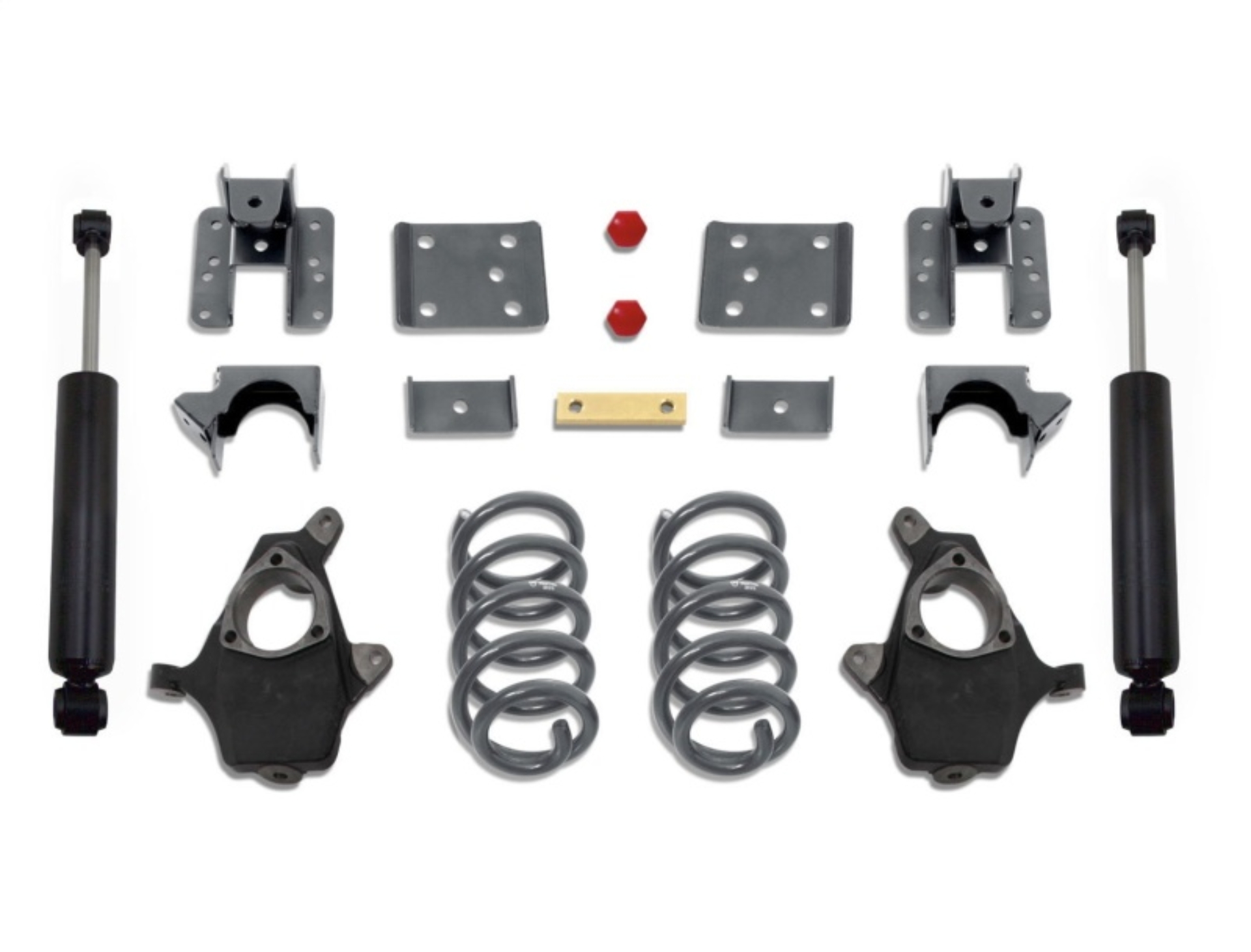 Picture of MaxTrac 14-16 GM C/K1500 2WD/4WD Single Cab w/Cast Steel Susp. 4in/6in Lowering Kit