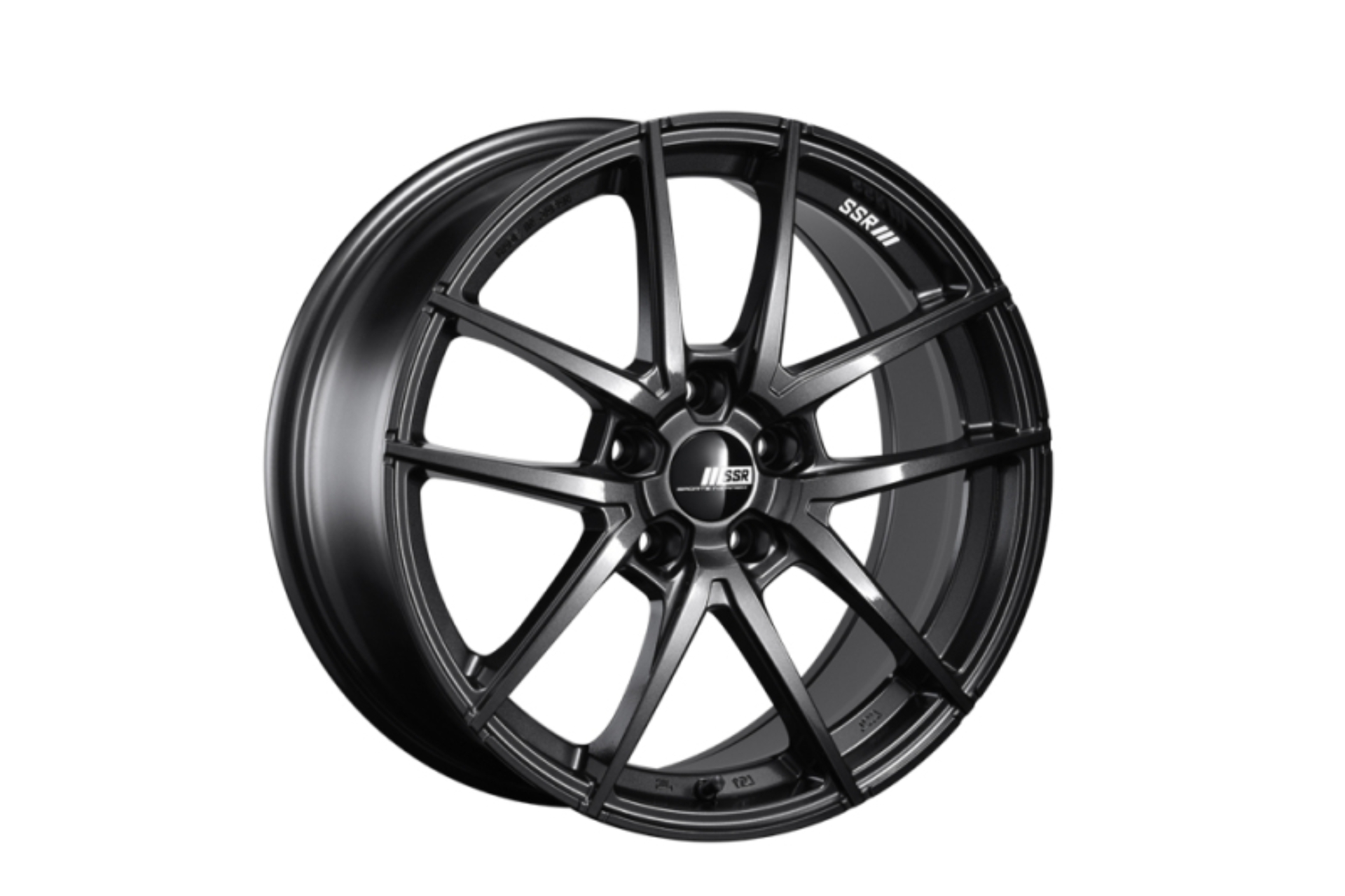 Picture of SSR Reiner Type-10 5x120 20x8.5 Offset 45 Dark Gunmetal