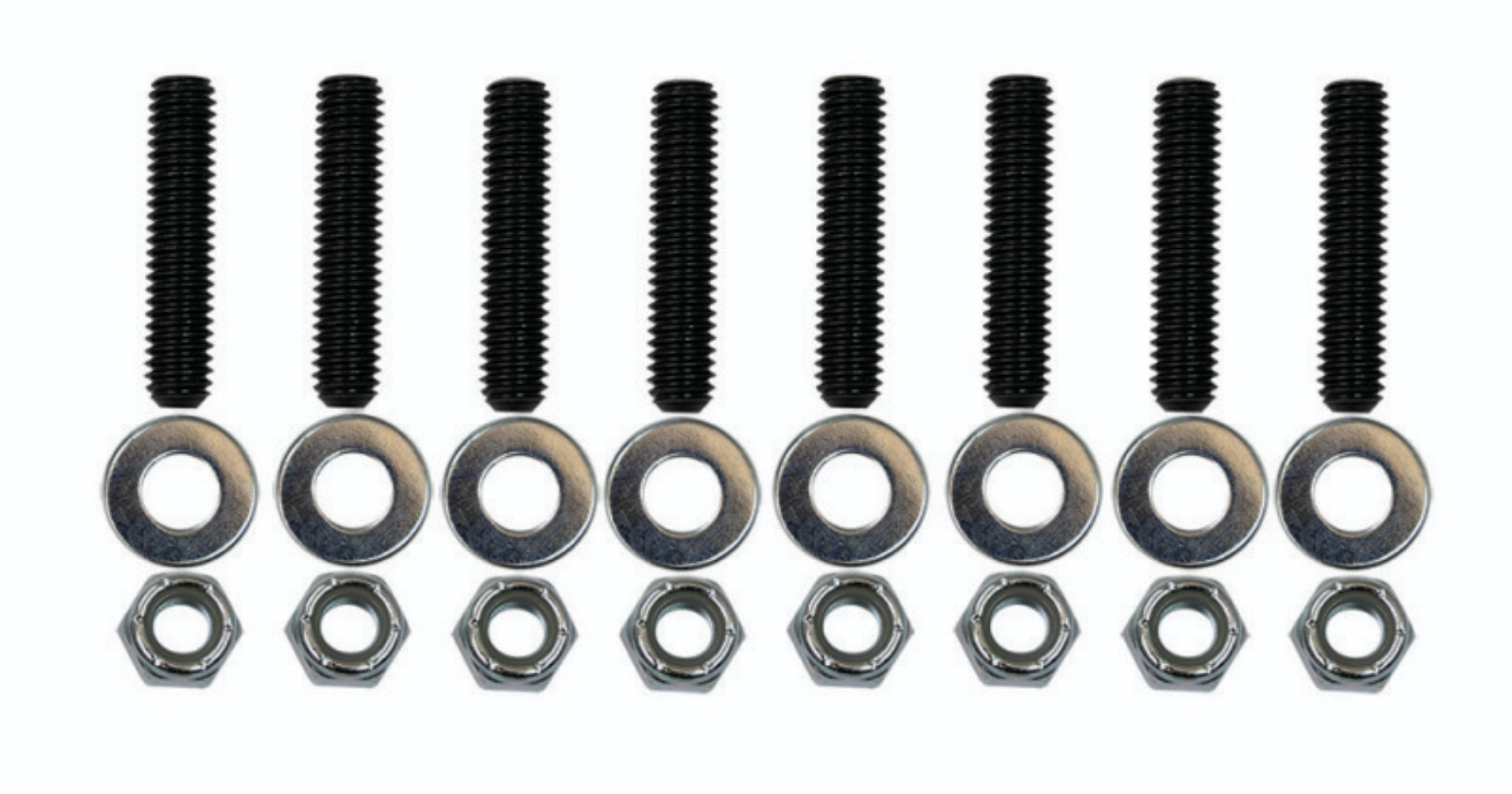 Picture of Moroso Pontiac Valve Cover Stud Kit w/ Broached Studs/Washers/Nylock Nuts