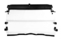 Picture of Seizmik 10-14 Polaris 400-570 Ranger Mid-Size - 1.75 in. Versa-Fold Windshield - UV Resistant Poly