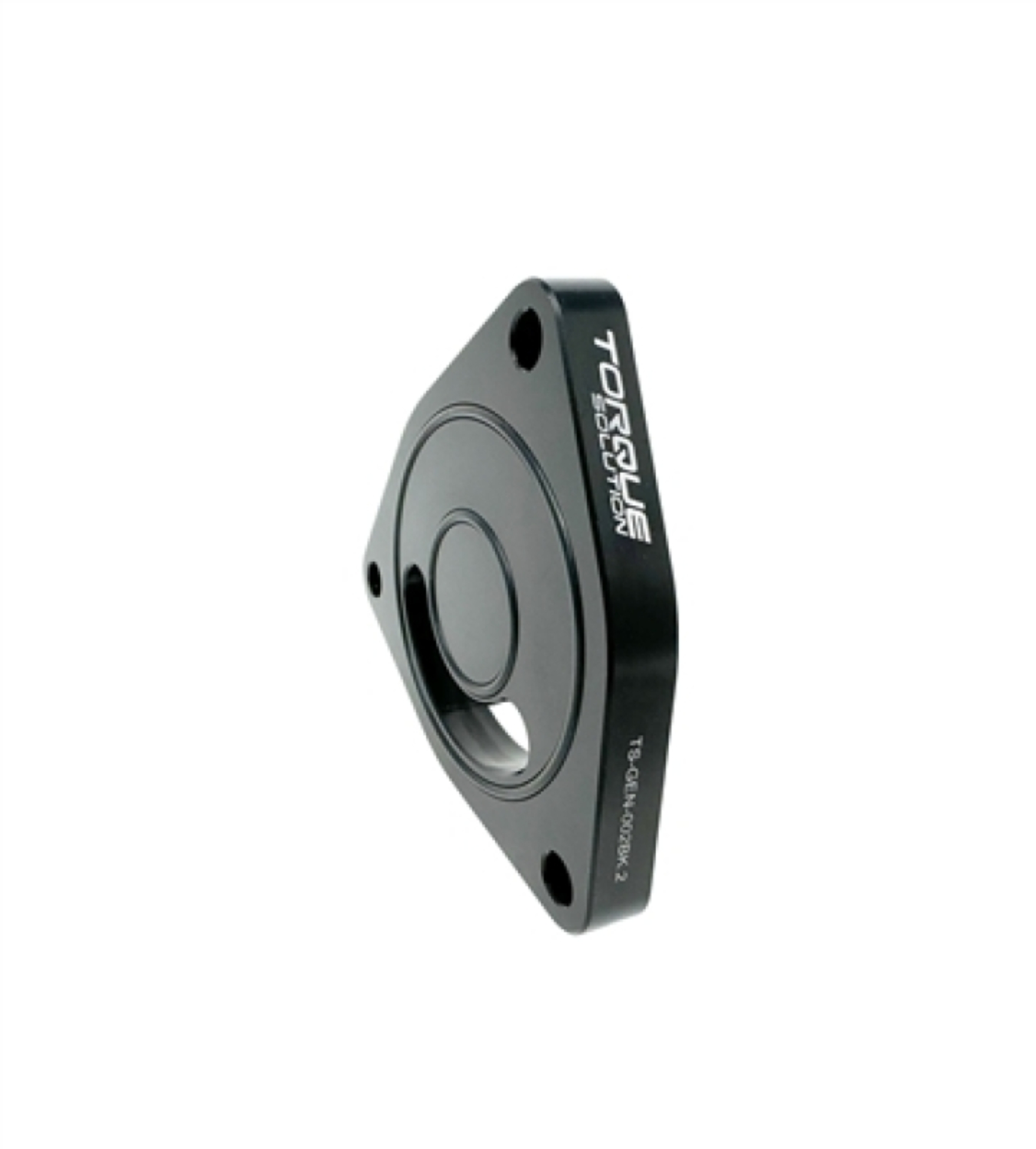 Picture of Torque Solution V2 Blow Off BOV Sound Plate (Black): Multiple Applications