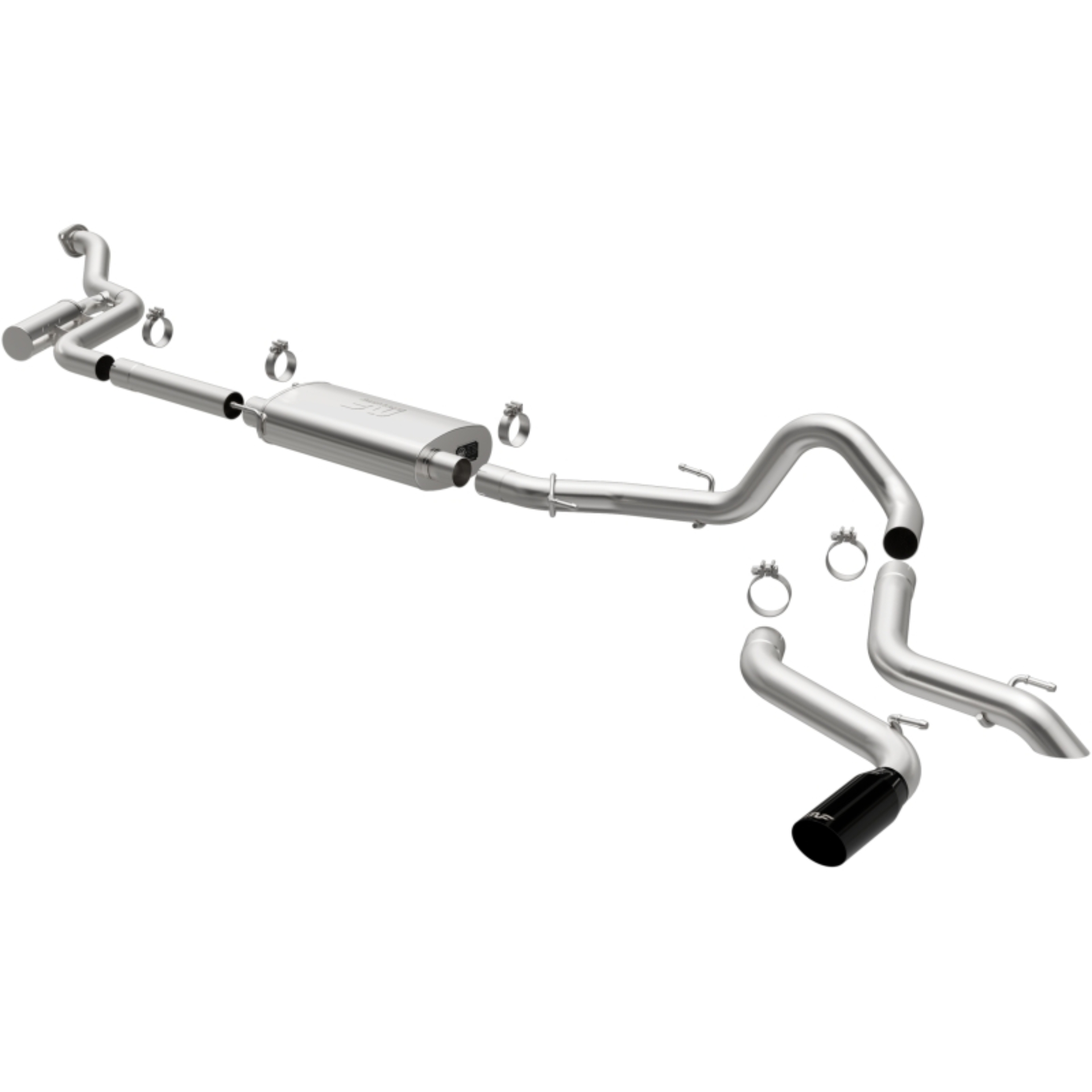 Picture of Overland Series Black Chrome Cat-Back System 19678