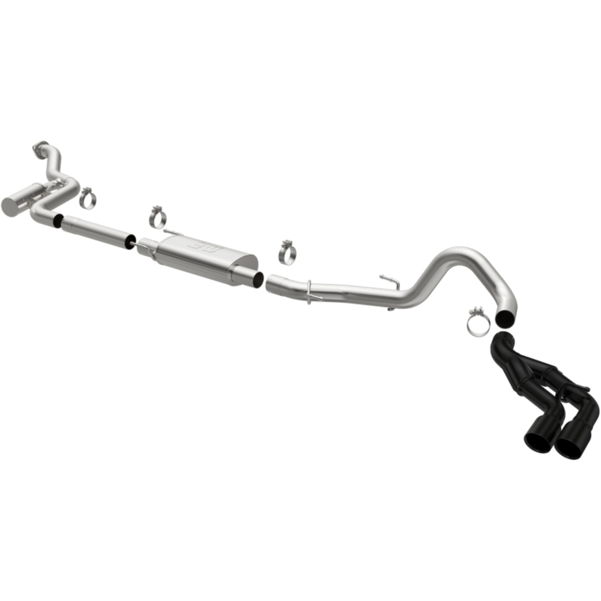 Picture of SPEQ Series Black Coated Cat-Back System 19681