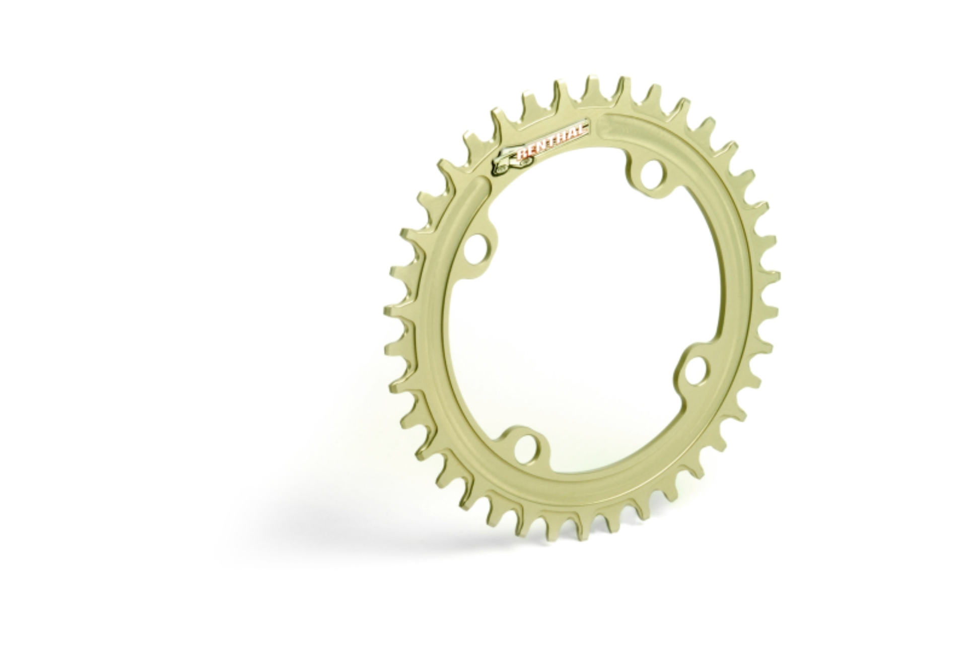 Picture of Renthal 1XR Chainring 96 mm. BCD 34T - Hard Anodized Aluminum Gold