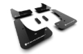Picture of Rally Armor 24-26 Tesla Model 3 Highland Black UR Mud Flap White Logo