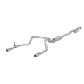 Picture of MBRP 2019+ Chevrolet Silverado 1500 / 2019+ GMC Sierra 1500 T304 SS 3in Armor Pro Cat-Back Exhaust