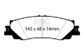 Picture of EBC 2024+ Lexus GX550 3.4TT Bluestuff Rear Brake Pads