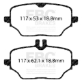 Picture of EBC 2020+ Mercedes-Benz GLE350 (SUV W167) 2.0T Greenstuff Rear Brake Pads