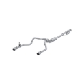 Picture of MBRP 2019+ Chevrolet Silverado 1500 / 2019+ GMC Sierra 1500 Alum. 3in Armor Lite Cat-Back Exhaust