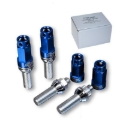 Picture of Project Kics Leggdura Racing Bolt & Lock Set ZS44 (16 + 4 Locks) 28mm 14x1.50 60 Degree - Blue