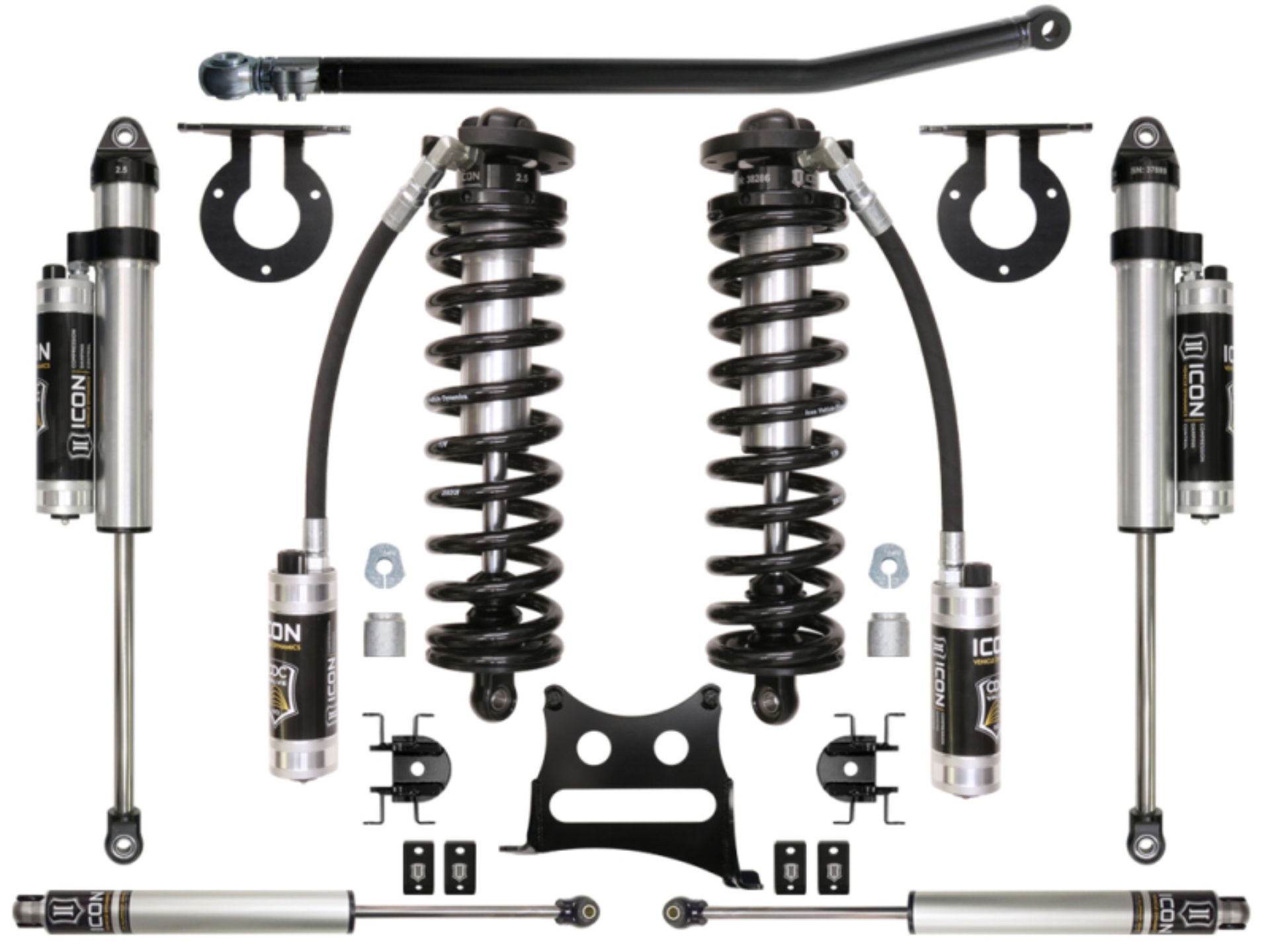Picture of ICON 05-16 Ford F-250/F-350 2.5-3in Stage 4 Coilover Conversion System