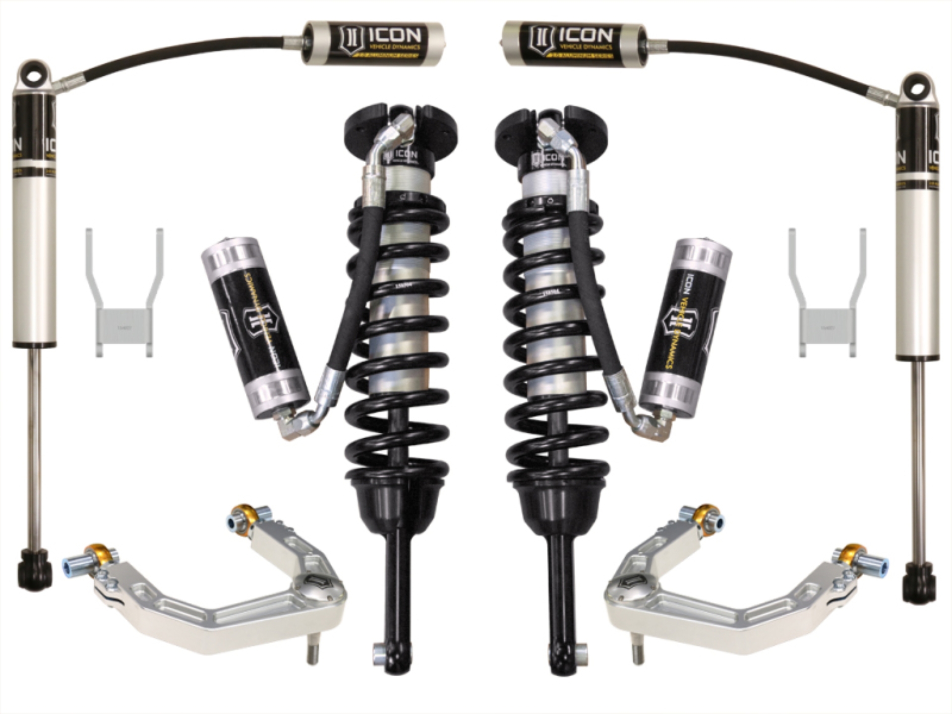 Picture of ICON 12-15 Toyota Hilux 0-3in Stage 4 Suspension System w/Billet Uca