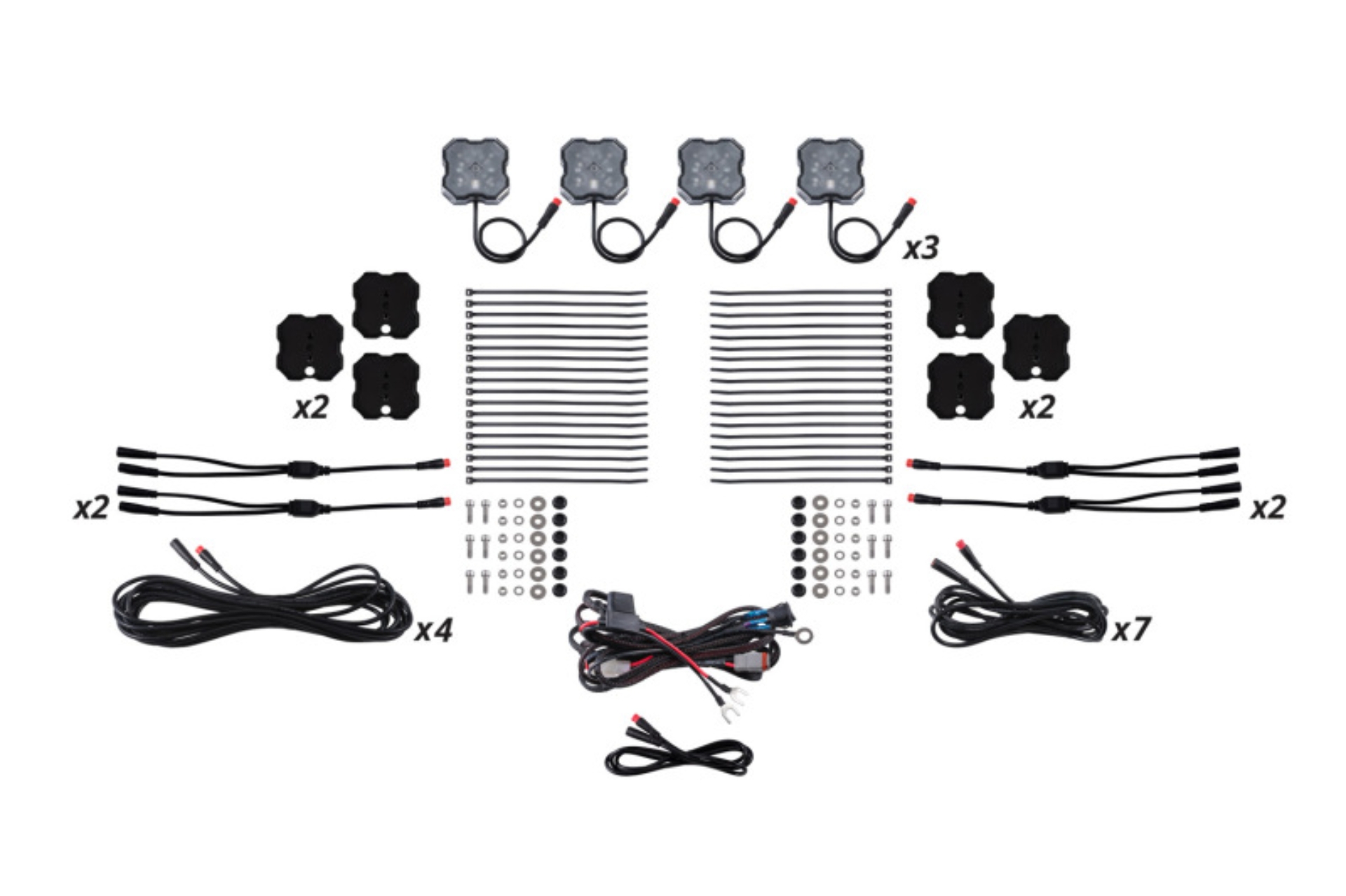 Picture of Diode Dynamics RGBW Rock Light Installer Magnet Mount Kit (12-pack)