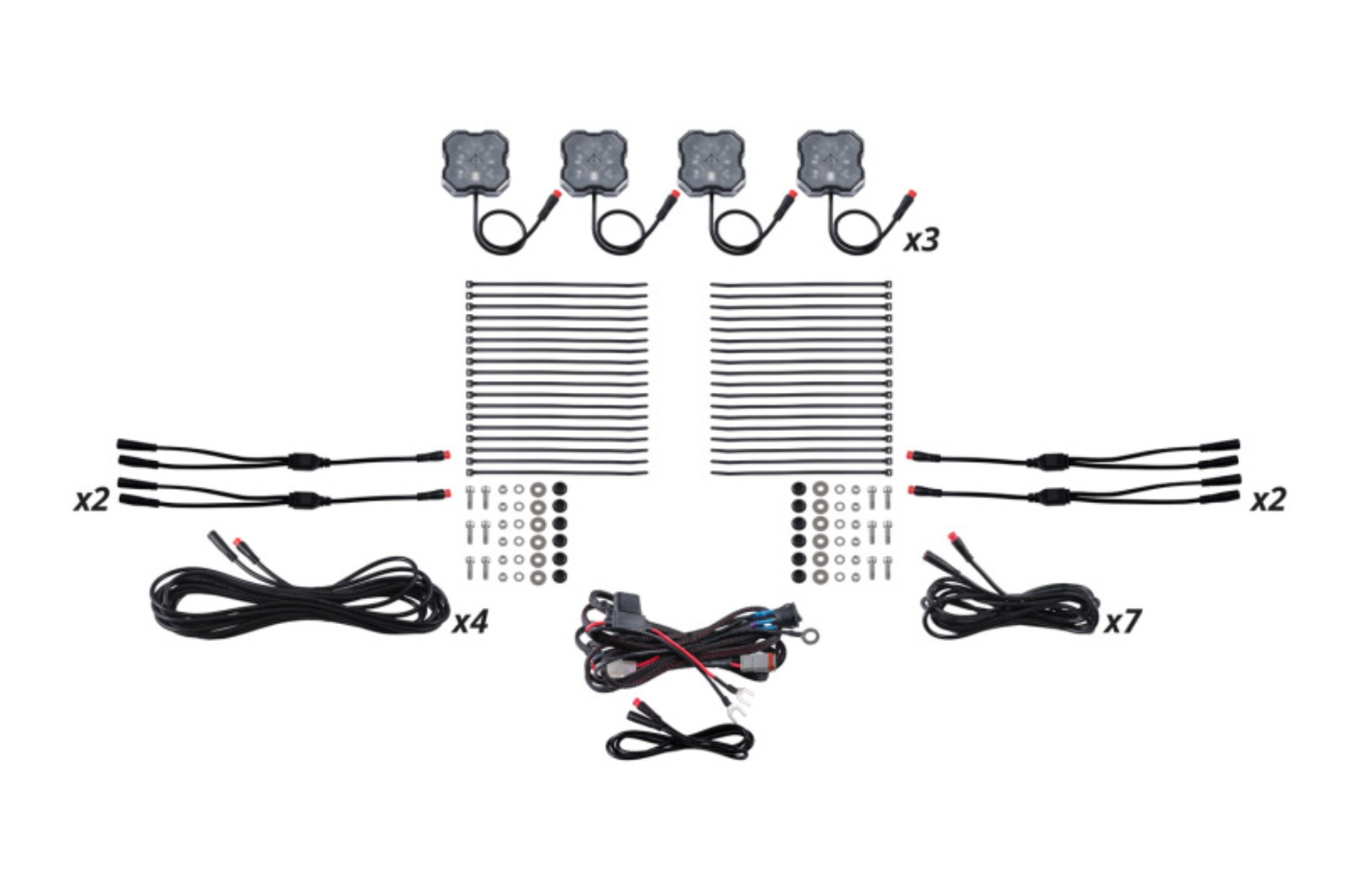 Picture of Diode Dynamics RGBW Rock Light Installer Kit (12-pack)