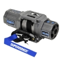 Picture of Superwinch 4500 LBS 12V DC 1/4in x 40ft Synthetic Rope Hawse Fairlead SP 45SR Winch