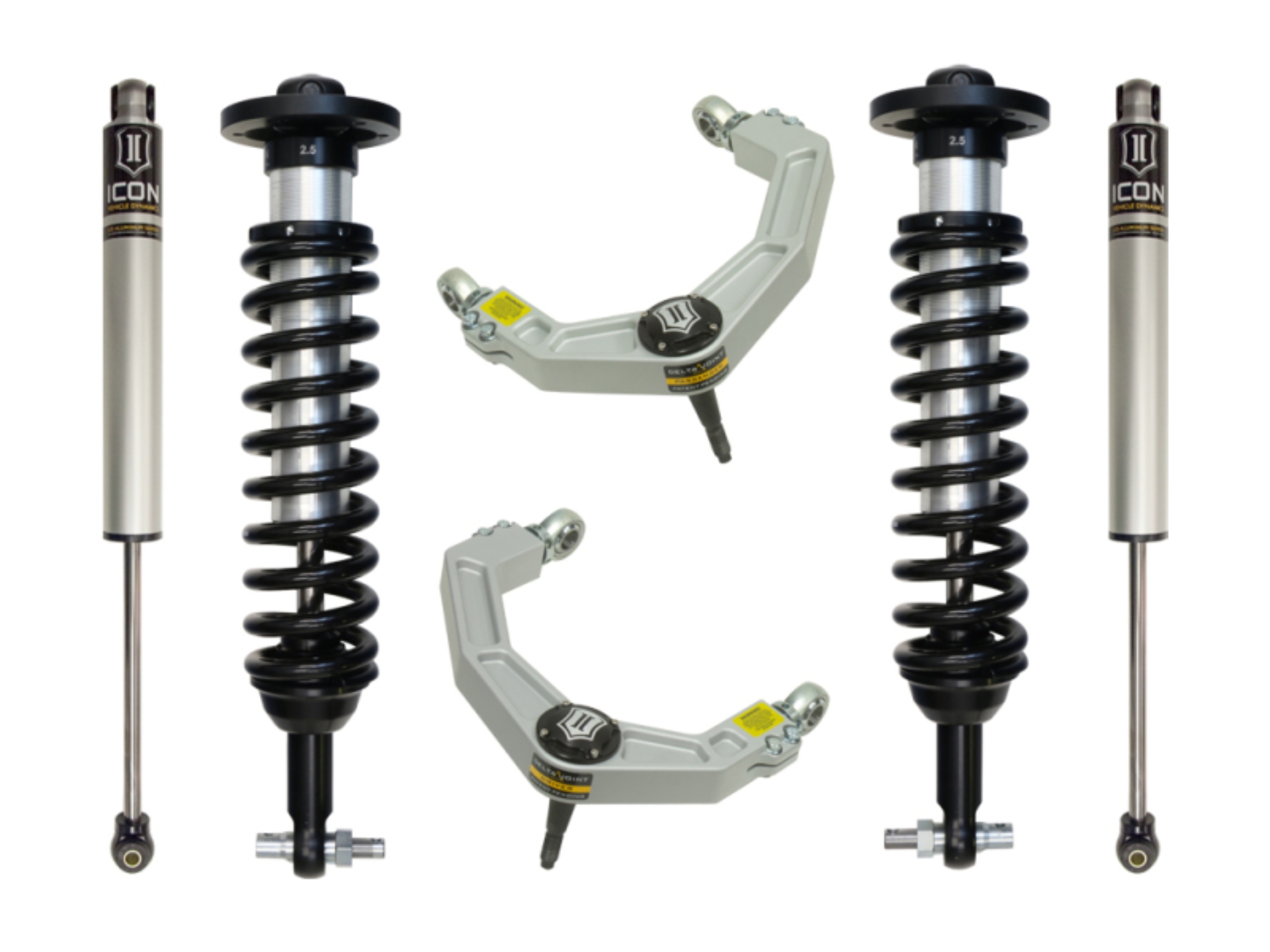 Picture of ICON 2014 Ford F-150 4WD 0-2.63in Stage 2 Suspension System w/Billet Uca