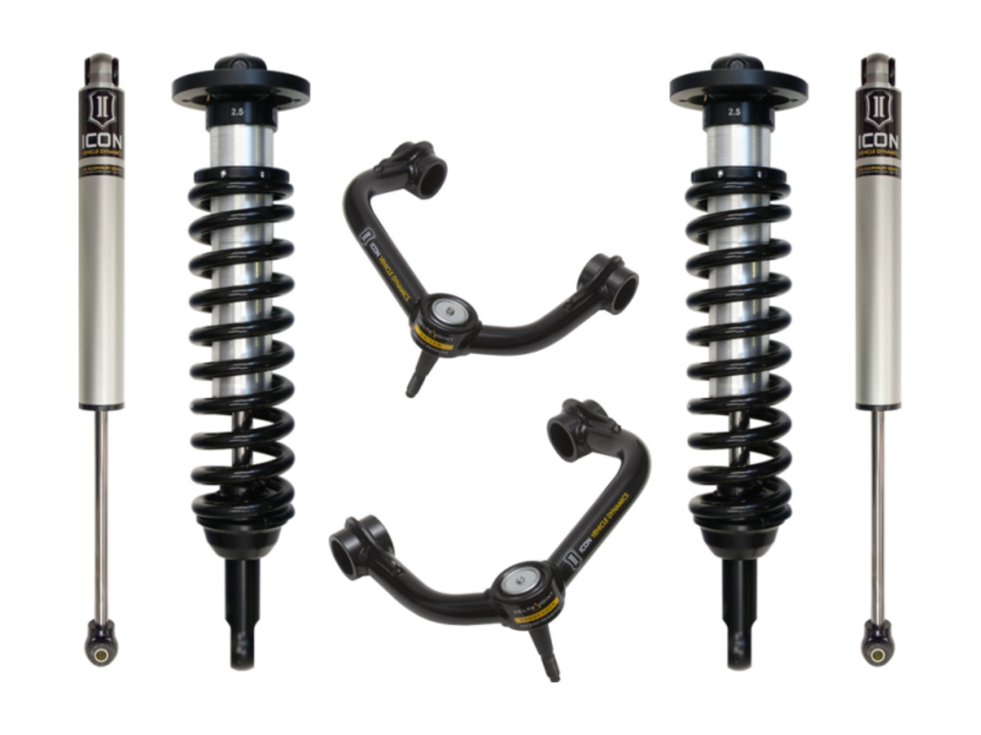 Picture of ICON 04-08 Ford F-150 4WD 0-2.63in Stage 2 Suspension System w/Tubular Uca