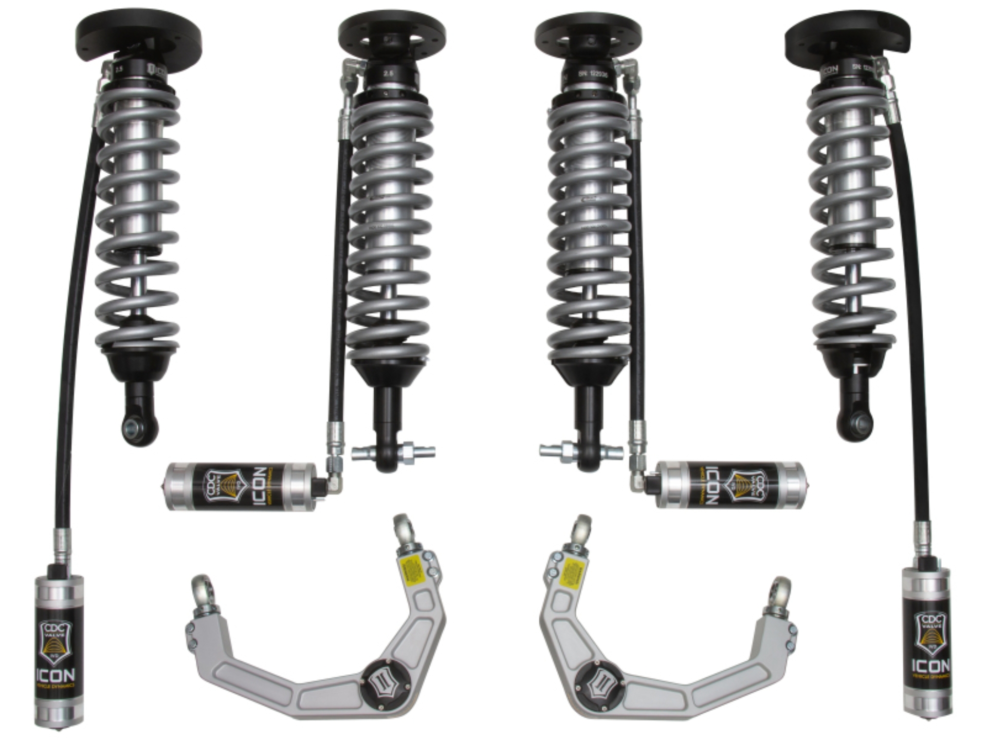 Picture of ICON 2014+ Ford ExpeditioICON 4WD .75-2.25in Stage 2 Suspension System w/Billet Uca