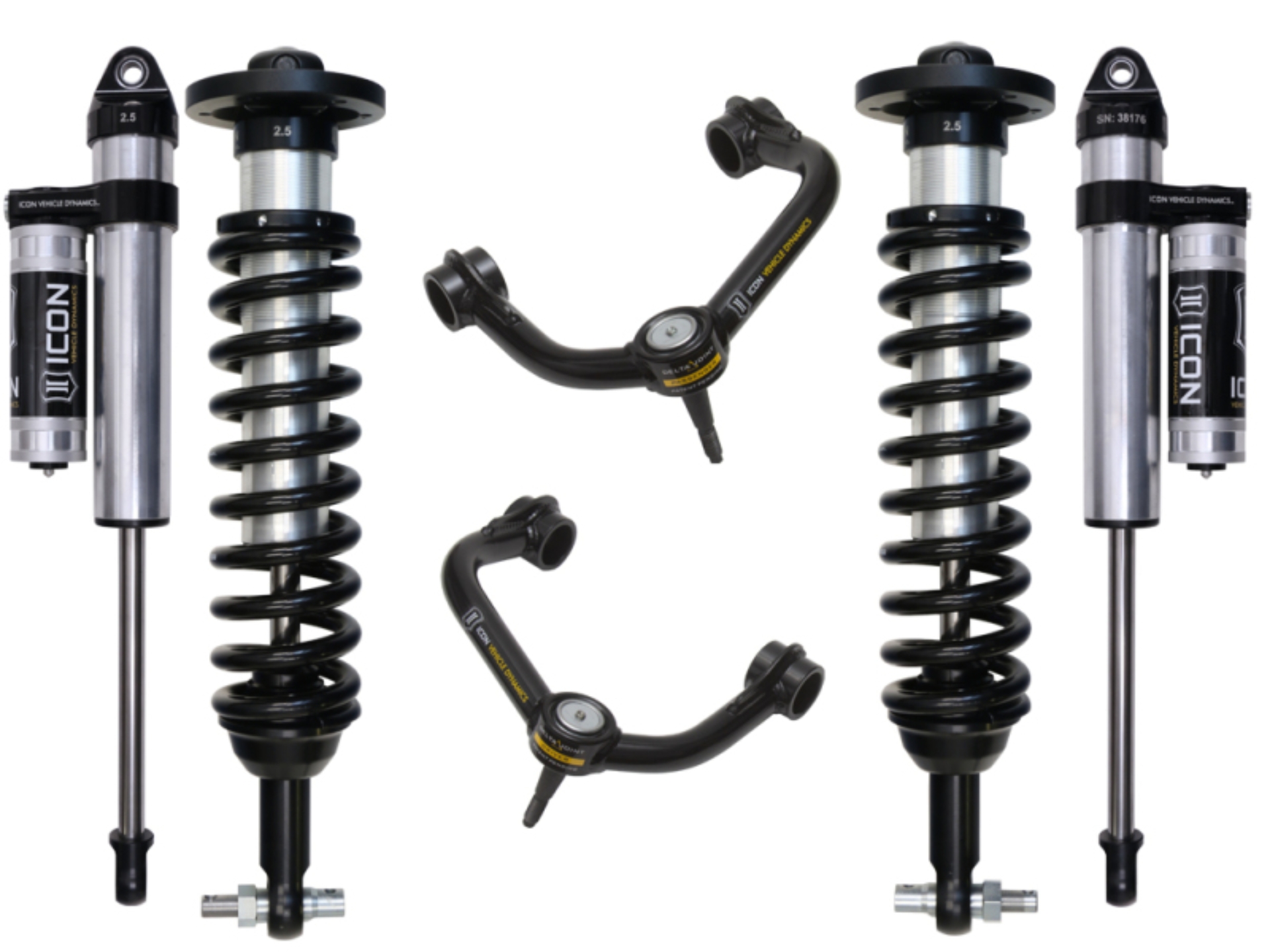 Picture of ICON 2015+ Ford F-150 4WD 0-2.63in Stage 3 Suspension System w/Tubular Uca