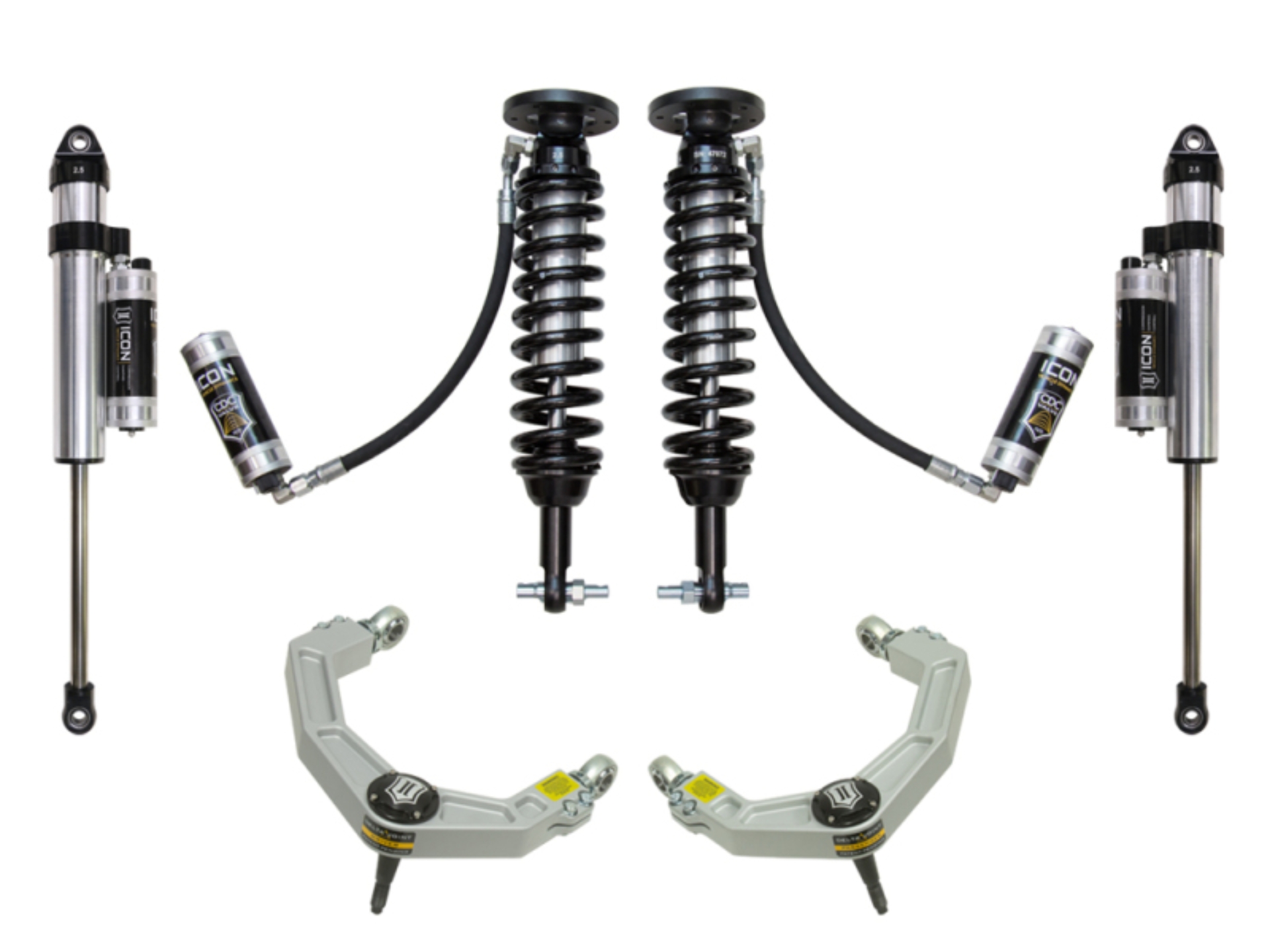 Picture of ICON 2014 Ford F-150 4WD 1.75-2.63in Stage 5 Suspension System w/Billet Uca