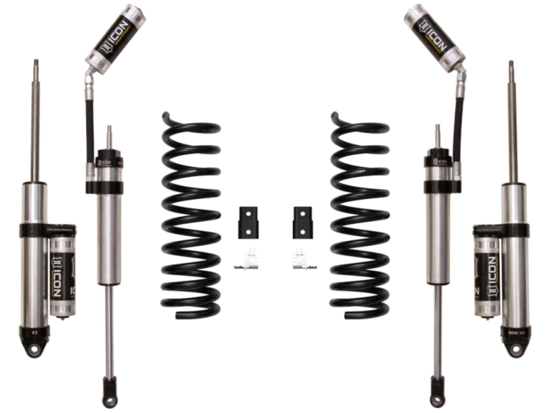 Picture of ICON 2014+ Ram 2500 4WD 2.5in Stage 2 Suspension System (Air Ride)