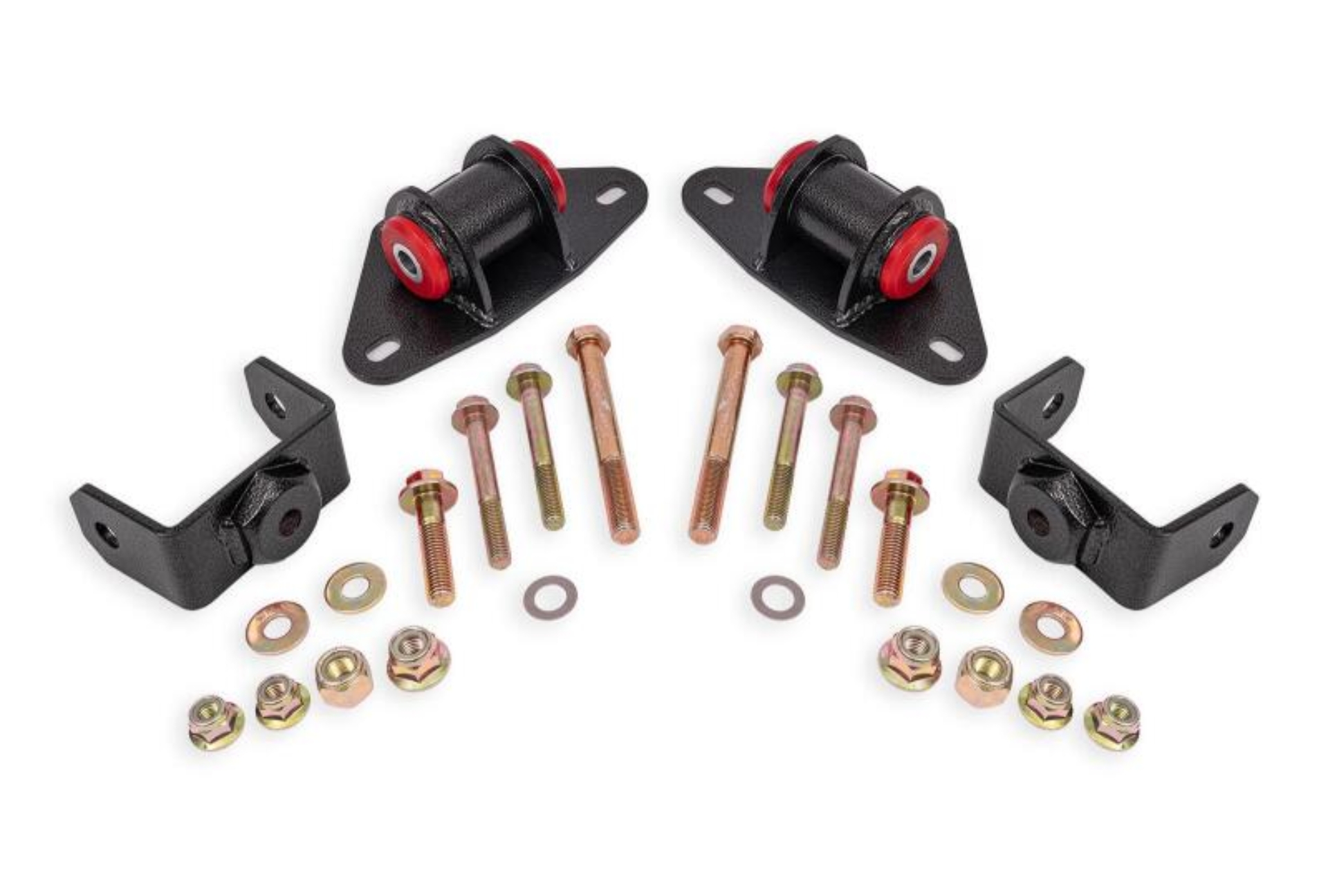 Picture of BMR Suspension 14-19 Chevrolet Corvette Motor Mount Kit - Black Hammertone