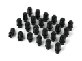 Picture of ICON Alloys Lug Nut Kit Black - 14x1.5 - 24 Lug Nuts w/ Custom Shank