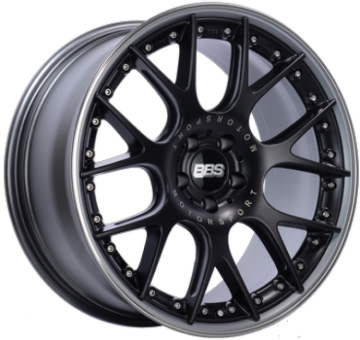 Picture of BBS CH-RII 21x9 5x112 ET24 CB 66.5 Porsche Macan Black Center Wheel