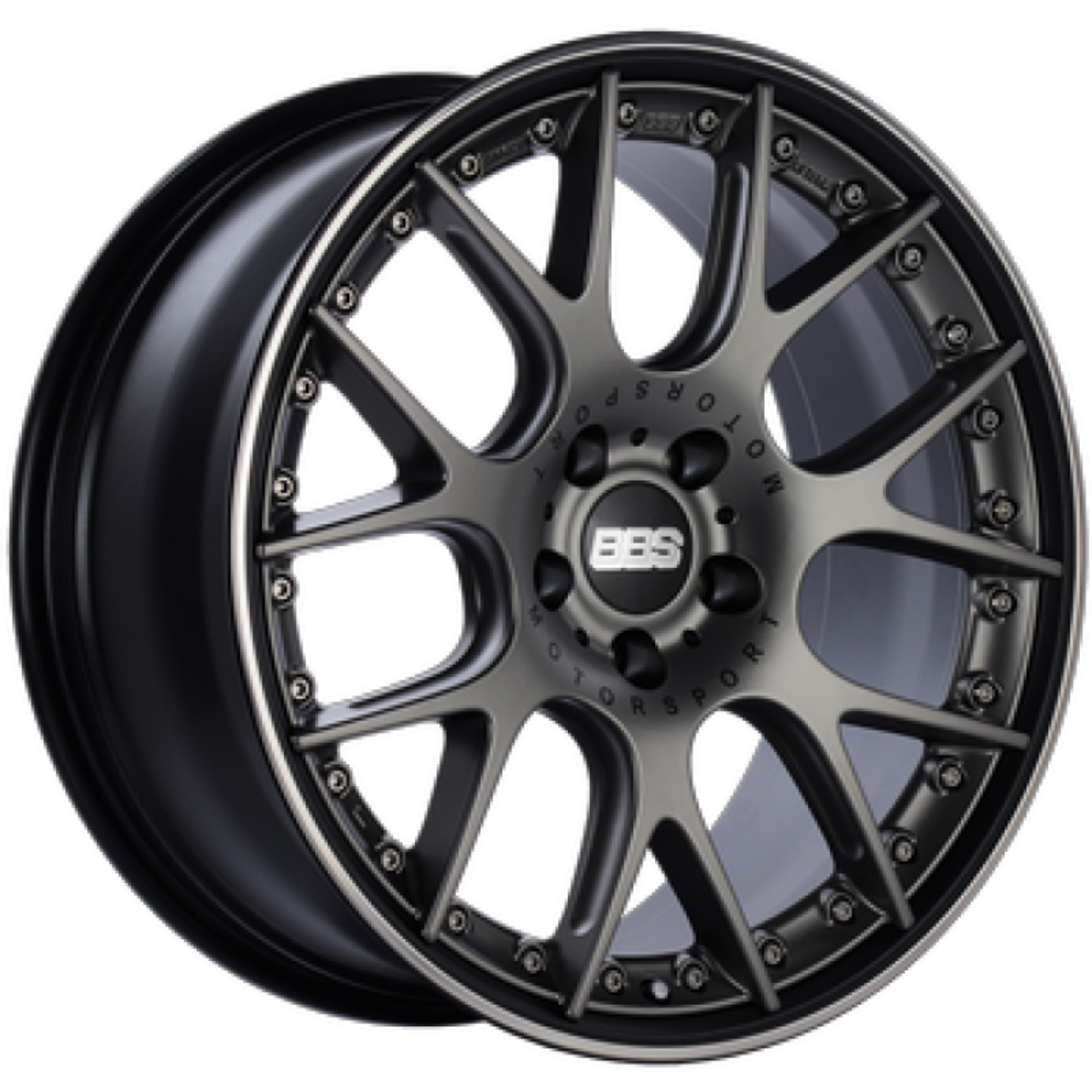 Picture of BBS CH-RII 21x9 5x112 ET24 CB 66.5 Porsche Macan Platinum Center Wheel
