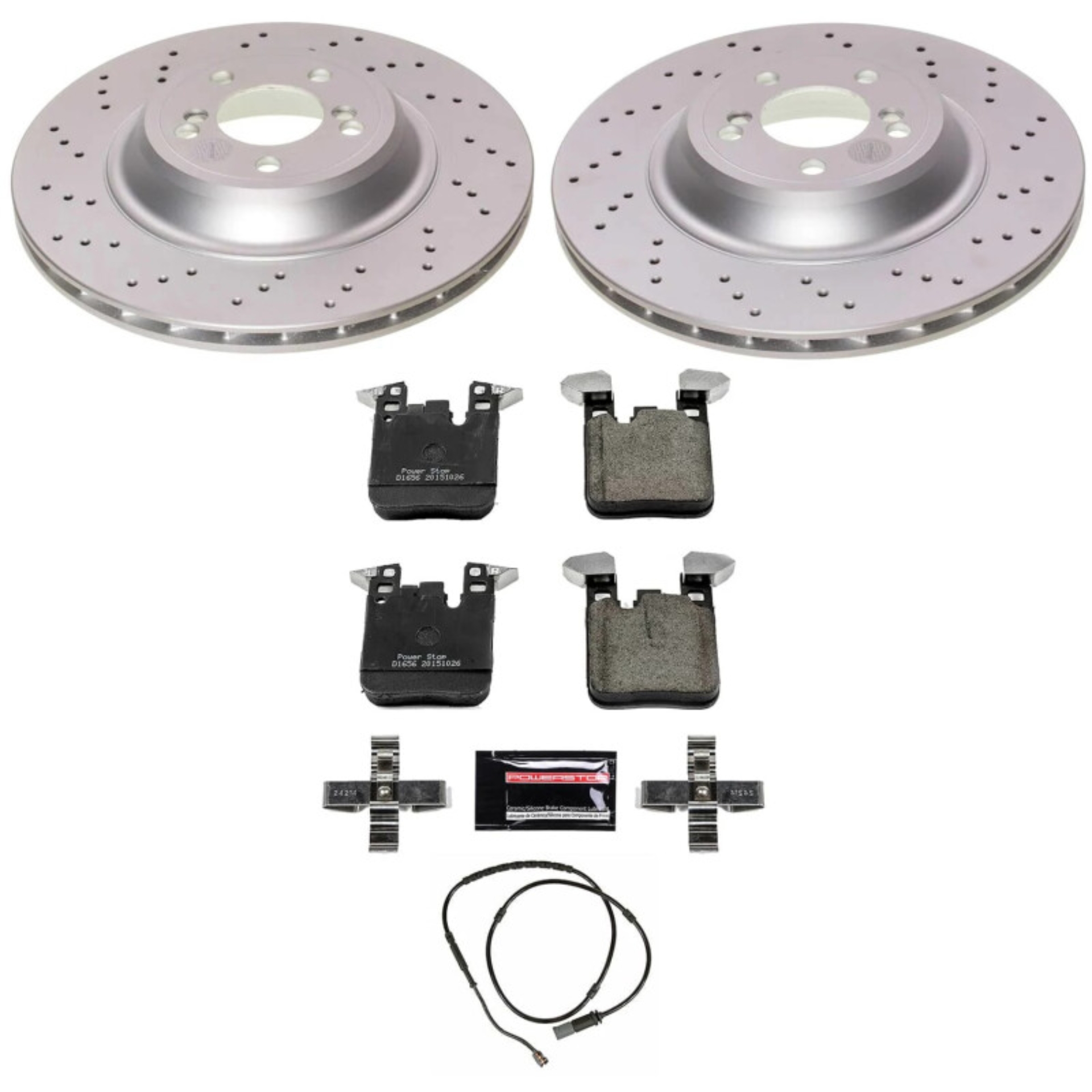Picture of Power Stop 16-18 BMW M2 Rear Z23 Coated Brake Kit