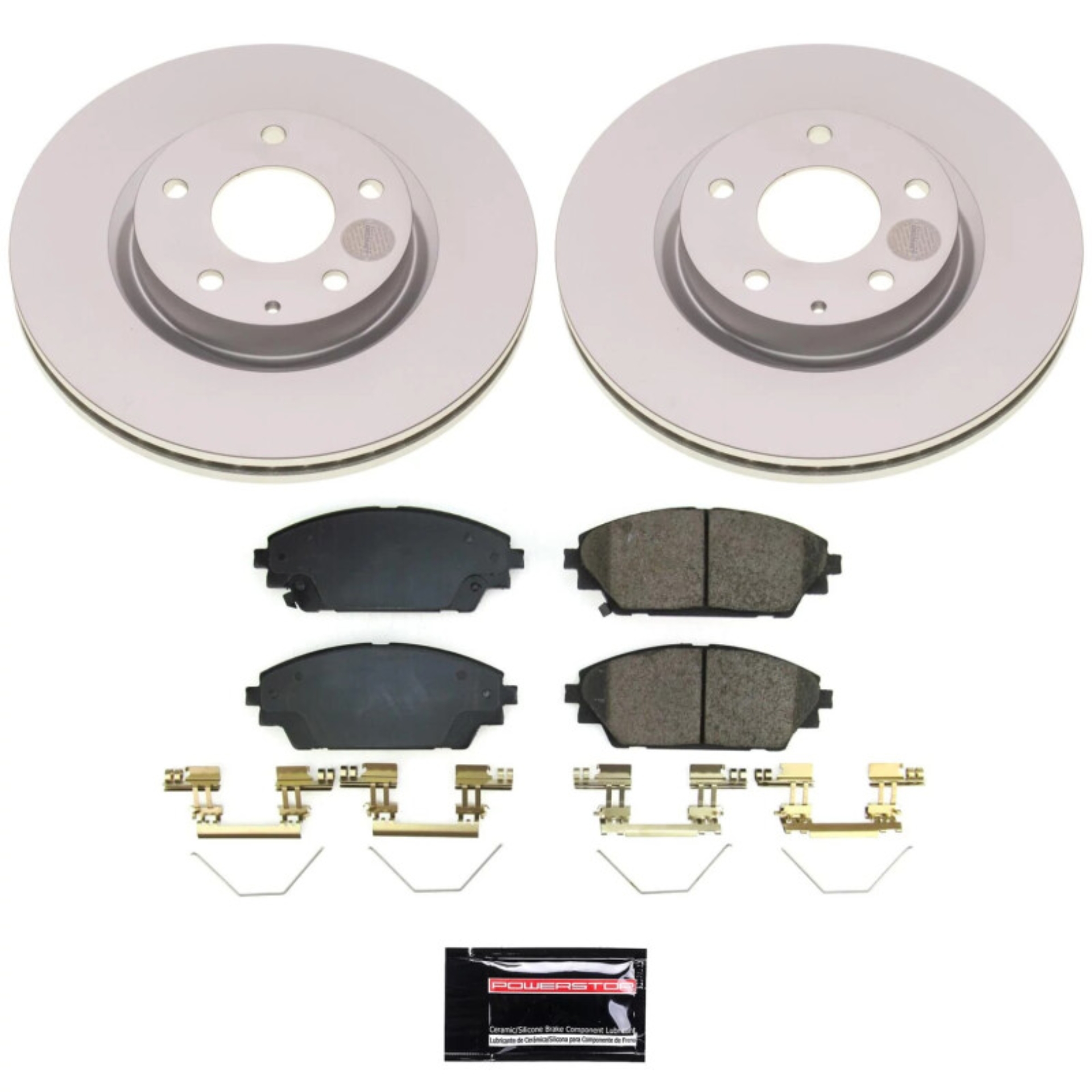 Picture of Power Stop 20-22 Mazda CX-30 Front Z17 Coated Brake Kit
