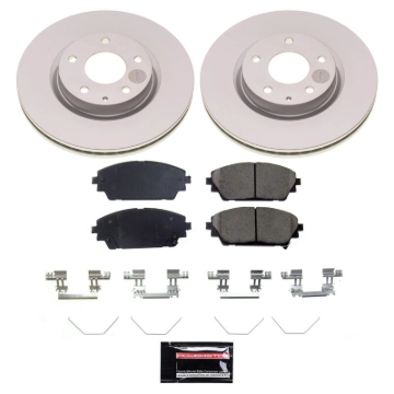 Picture of Power Stop 19-23 Mazda 3 Front Z17 Coated Brake Kit
