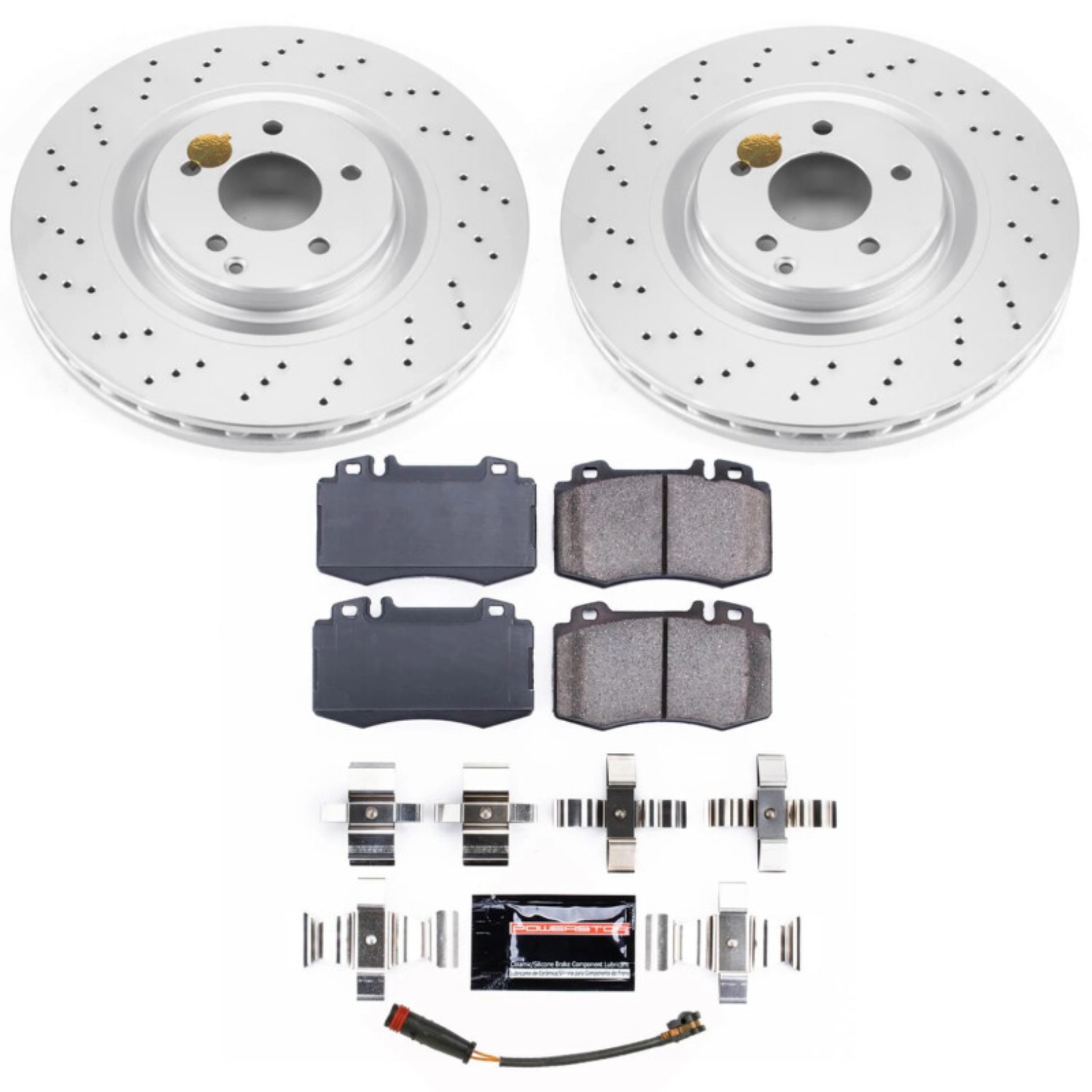 Picture of Power Stop 07-10 Mercedes-Benz SLK55 AMG Front Z23 Coated Brake Kit
