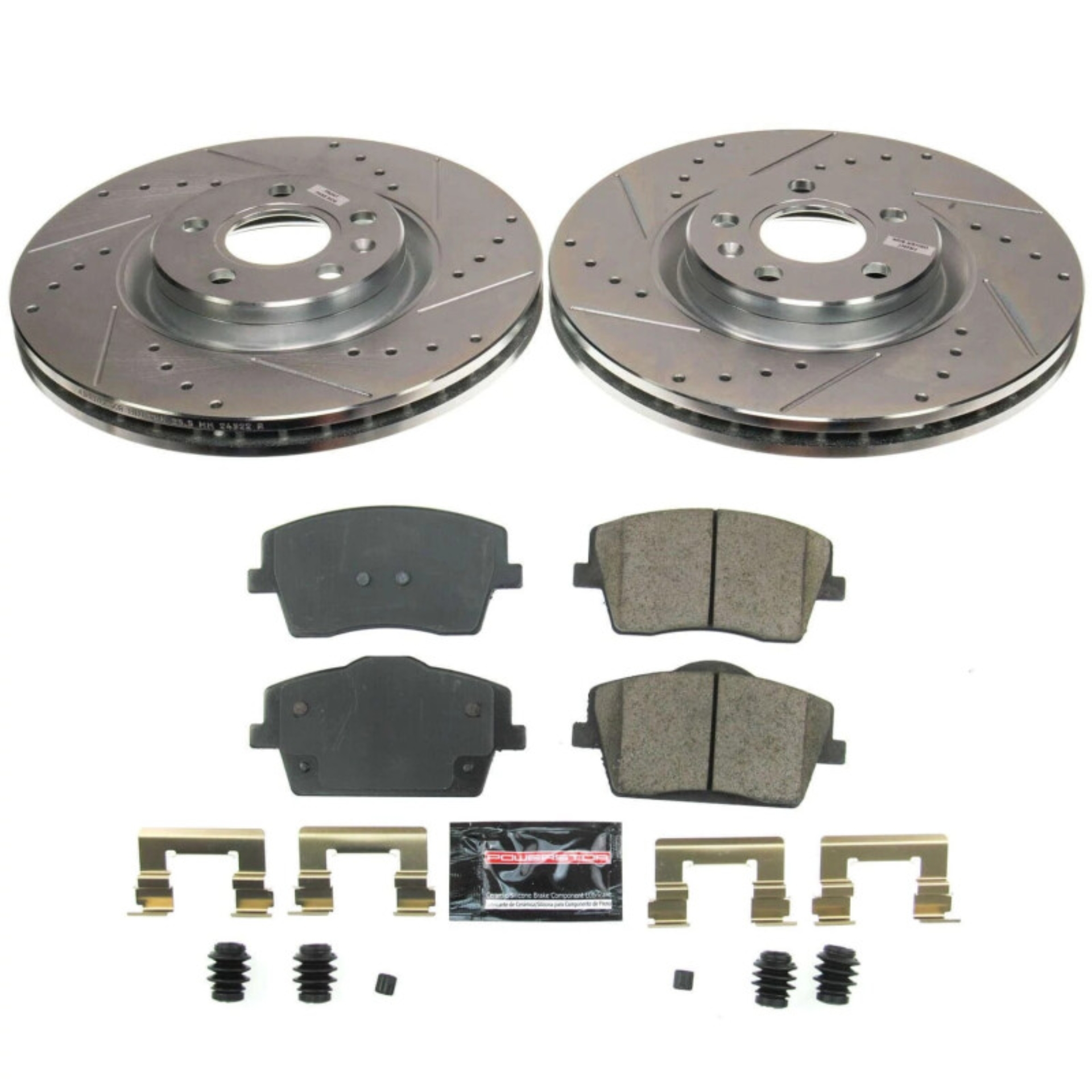 Picture of Power Stop 19-22 Volvo XC40 Front Z23 Evolution Brake Kit