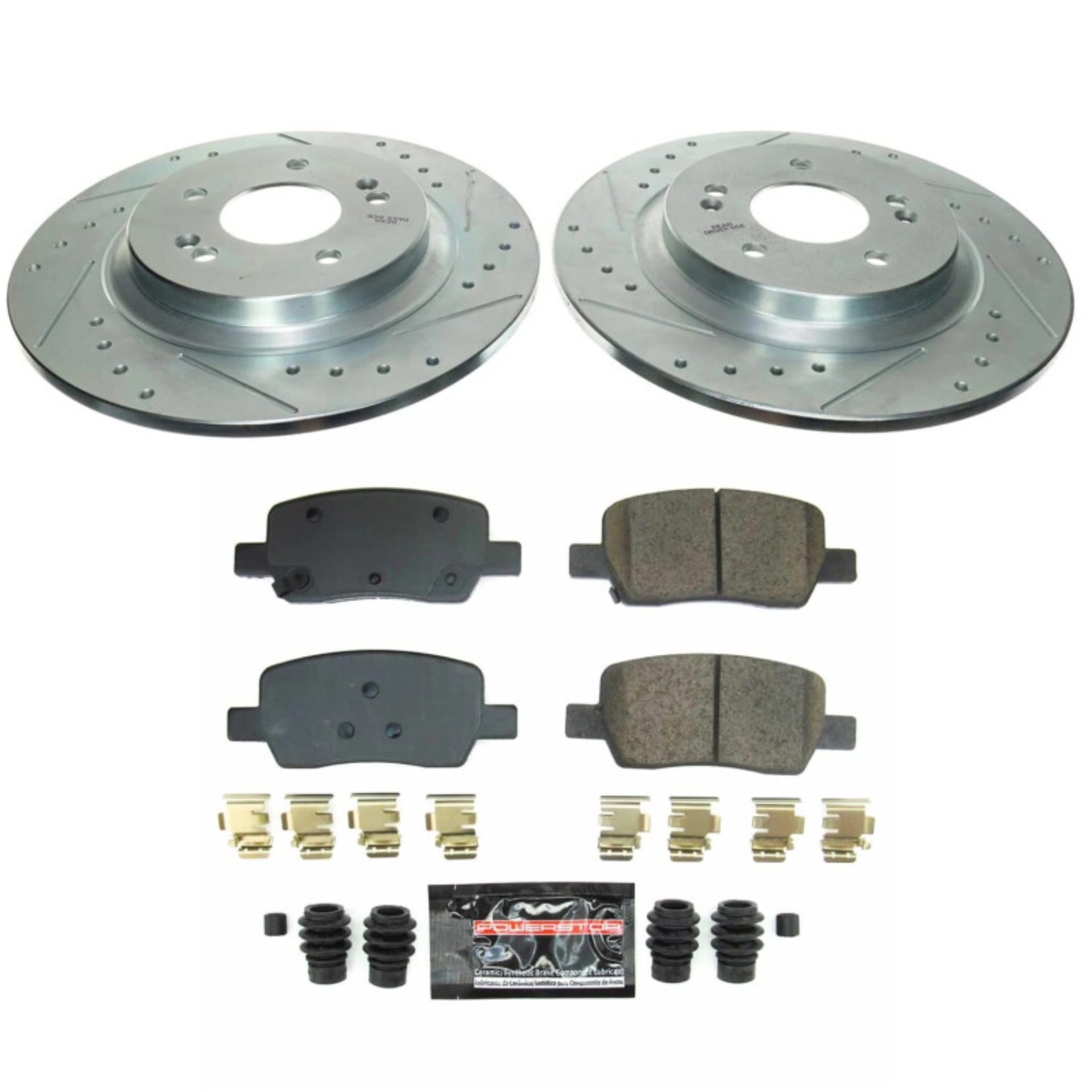 Picture of Power Stop 21-23 Hyundai Santa Fe Rear Z23 Evolution Brake Kit
