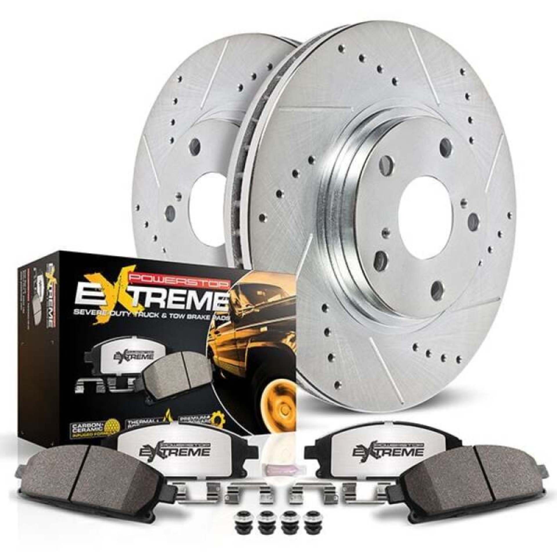 Picture of Power Stop 21-22 Chevrolet Colorado Rear Z36 Truck & Tow Brake Kit