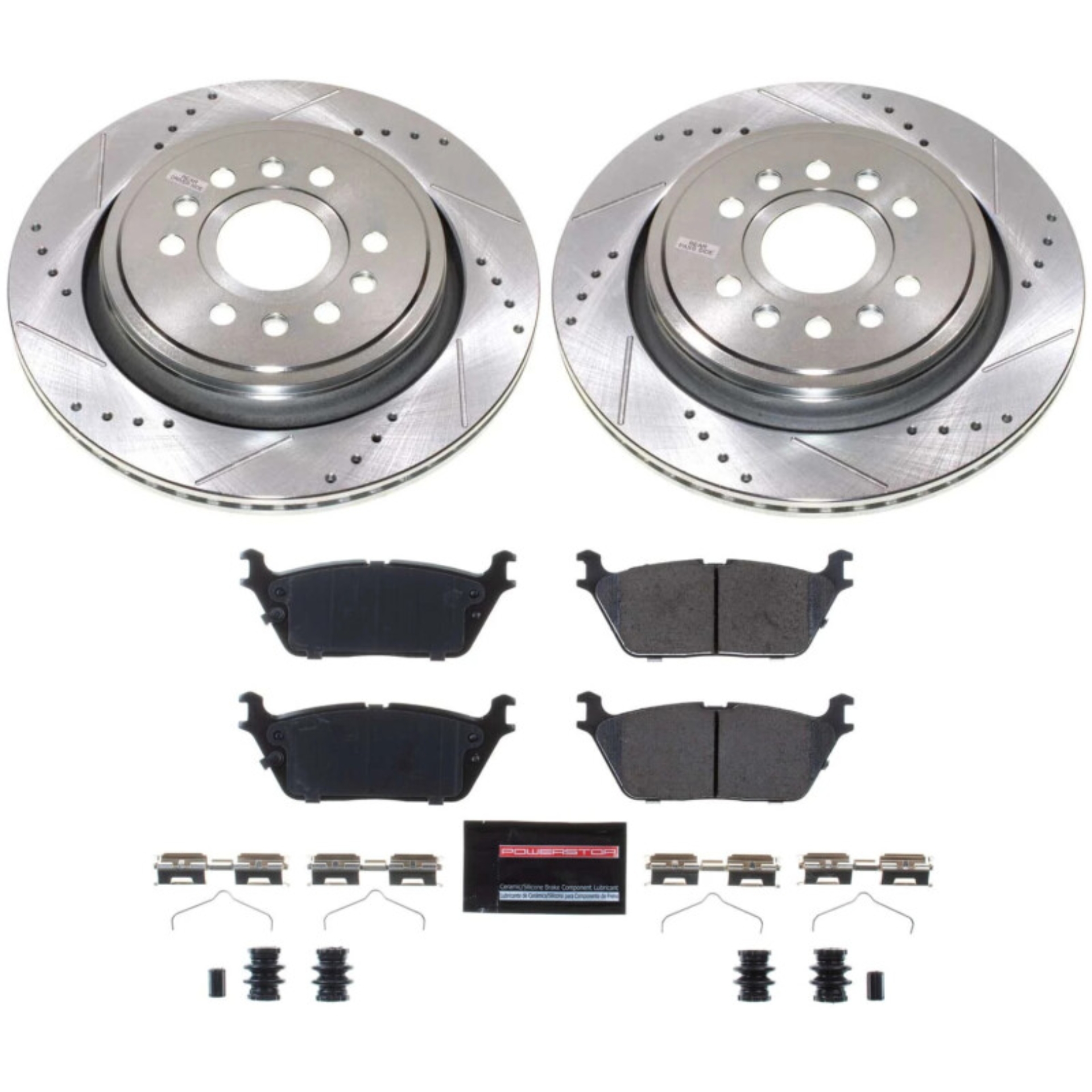 Picture of Power Stop 22-23 Jeep Grand Wagoneer Rear Z23 Evolution Brake Kit