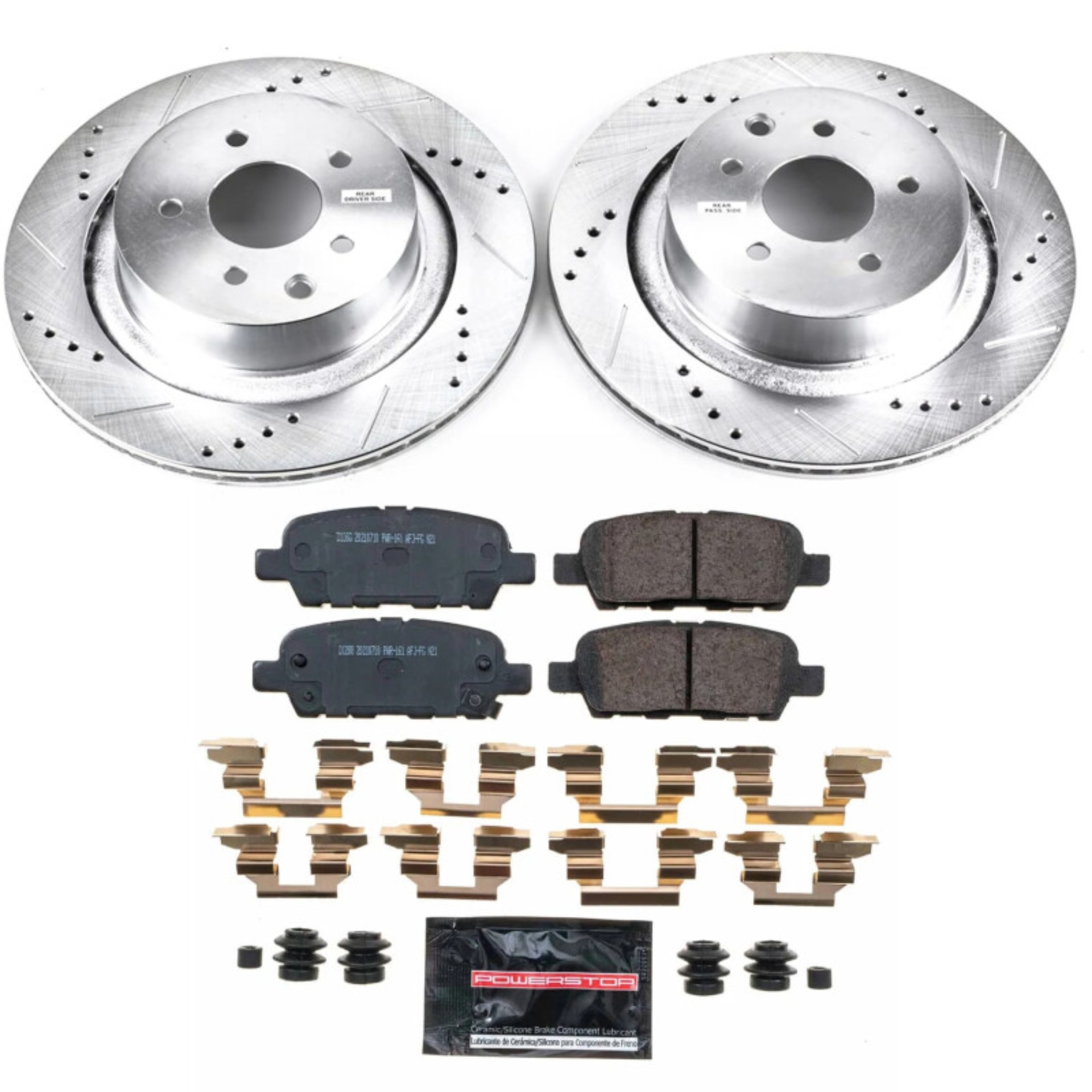Picture of Power Stop 14-15 Infiniti Q60 Rear Z23 Evolution Brake Kit