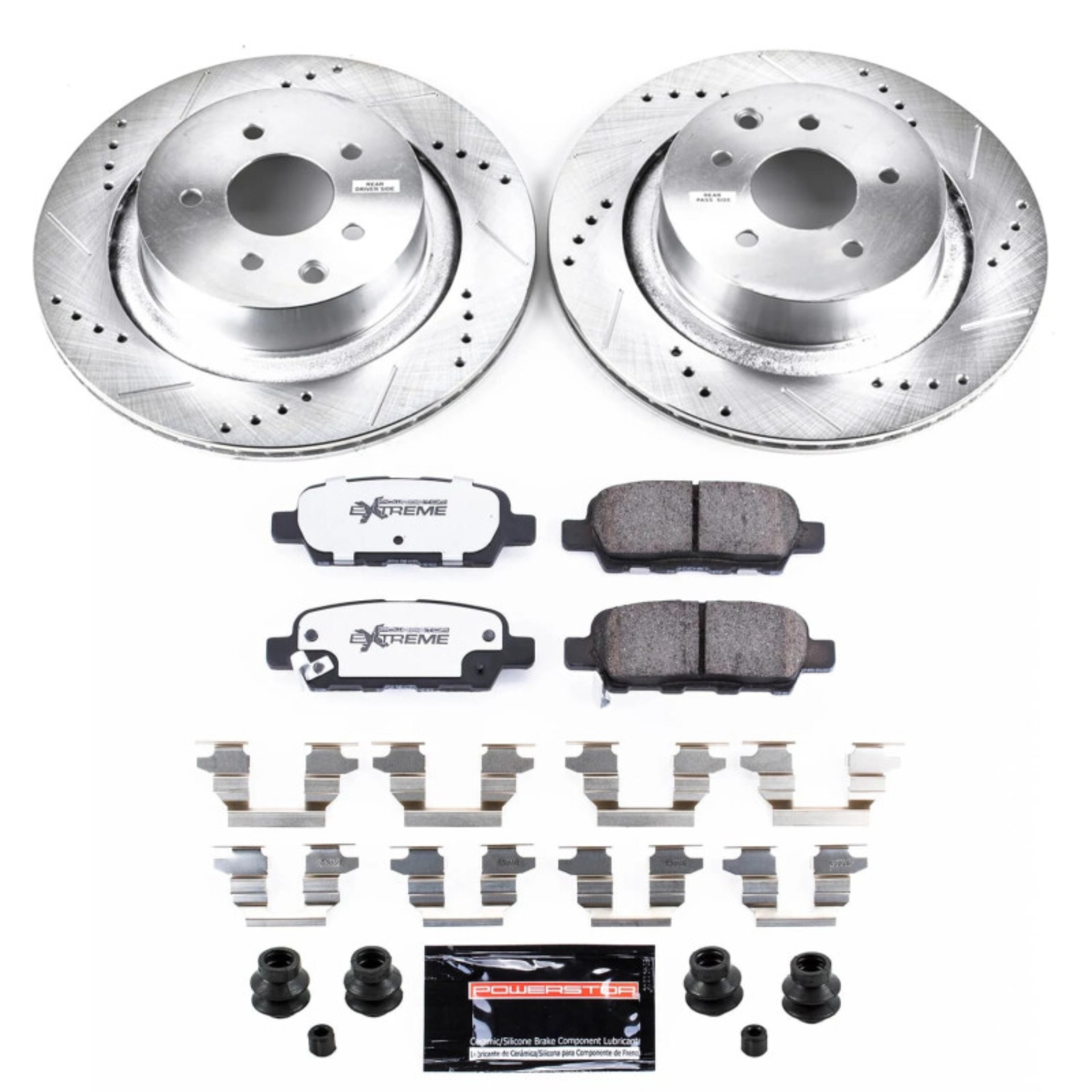Picture of Power Stop 14-15 Infiniti Q60 Rear Z26 Street Brake Kit