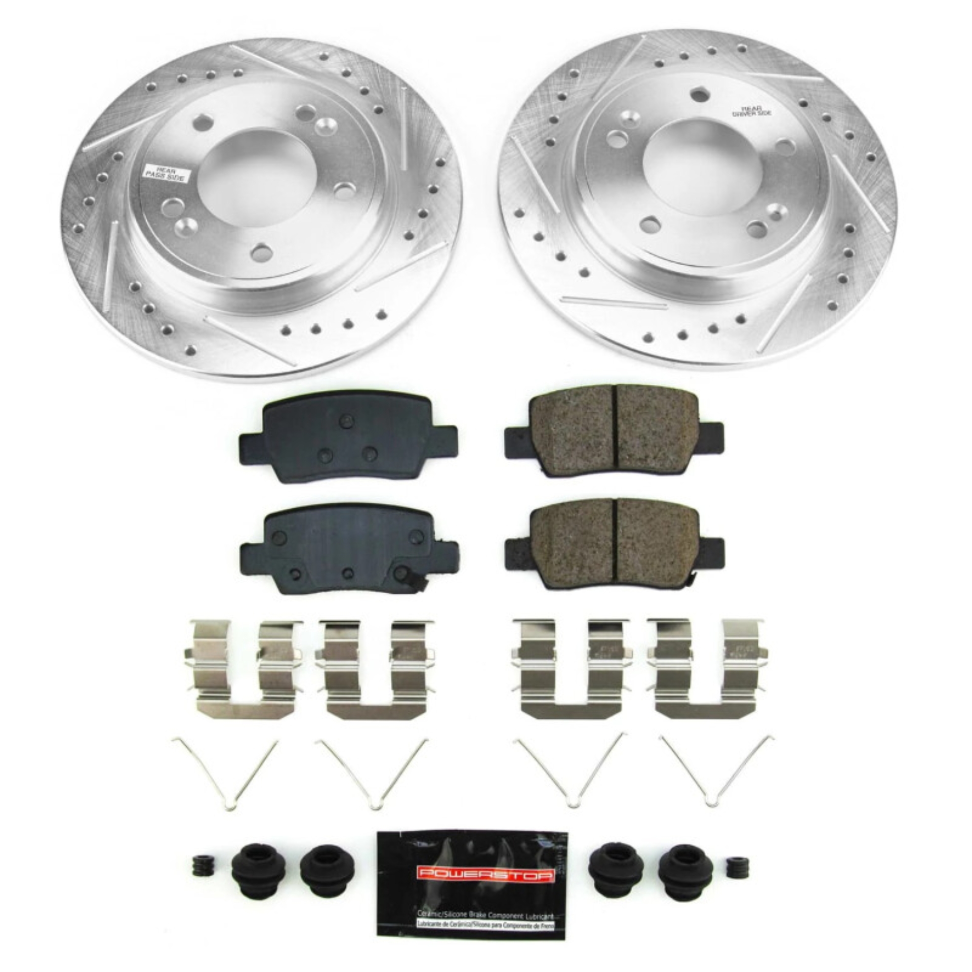 Picture of Power Stop 21-23 Hyundai Elantra Rear Z23 Evolution Brake Kit