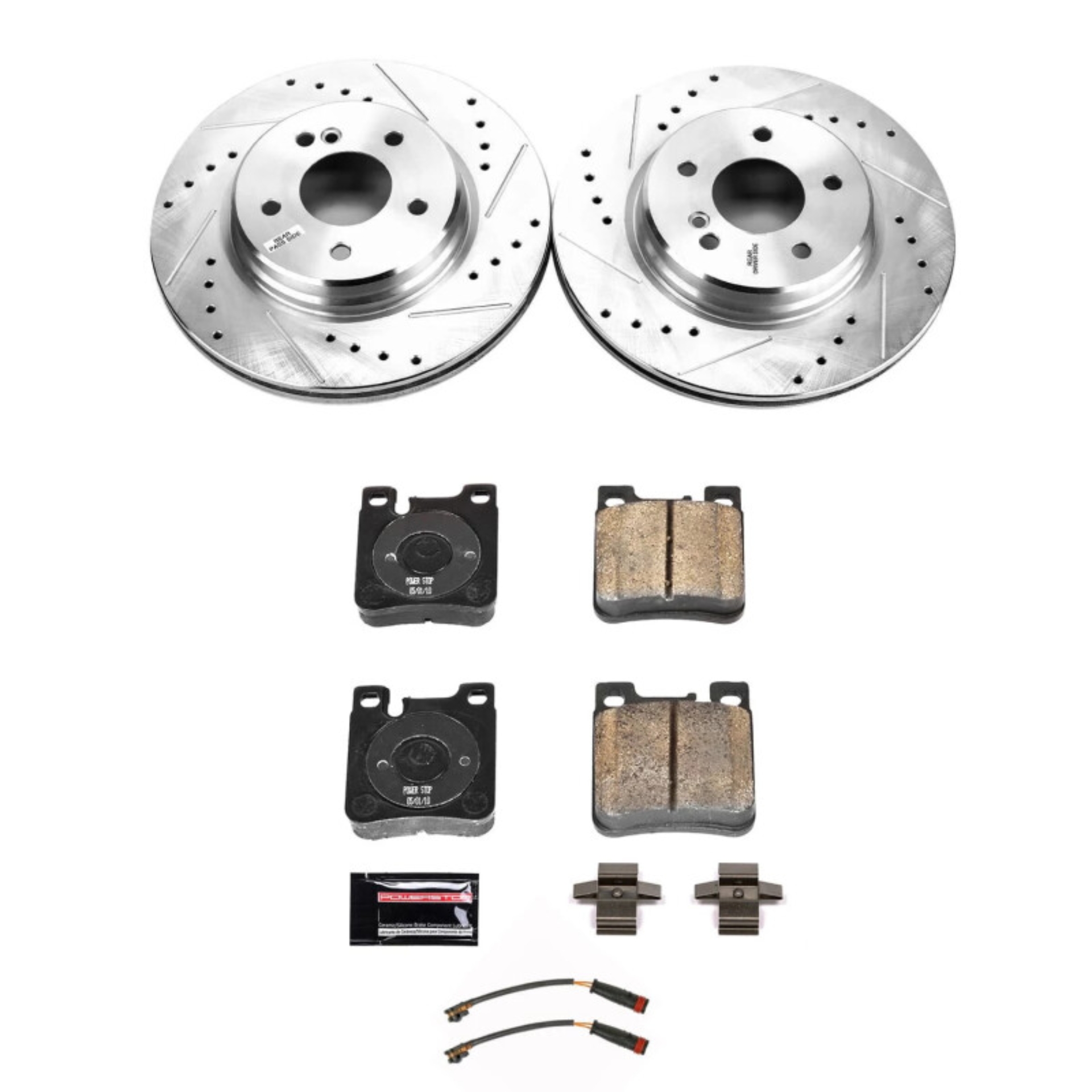Picture of Power Stop 07-10 Mercedes-Benz SLK55 AMG Rear Z23 Evolution Brake Kit