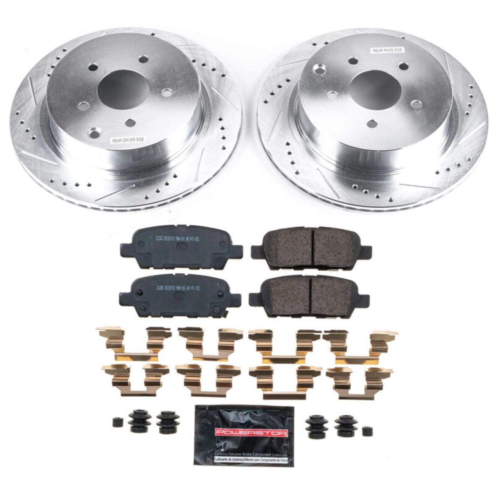Picture of Power Stop 2009 Infiniti FX35 Rear Z23 Evolution Brake Kit