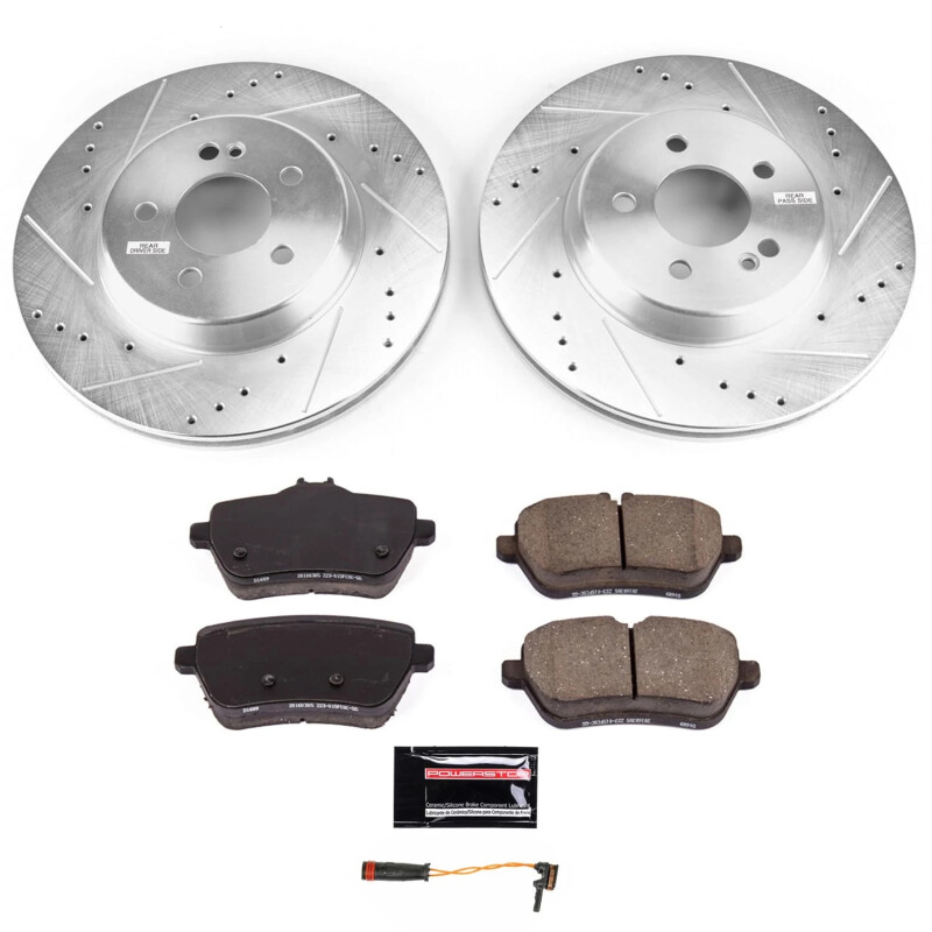 Picture of Power Stop 18-20 Mercedes-Benz S450 Rear Z23 Evolution Brake Kit