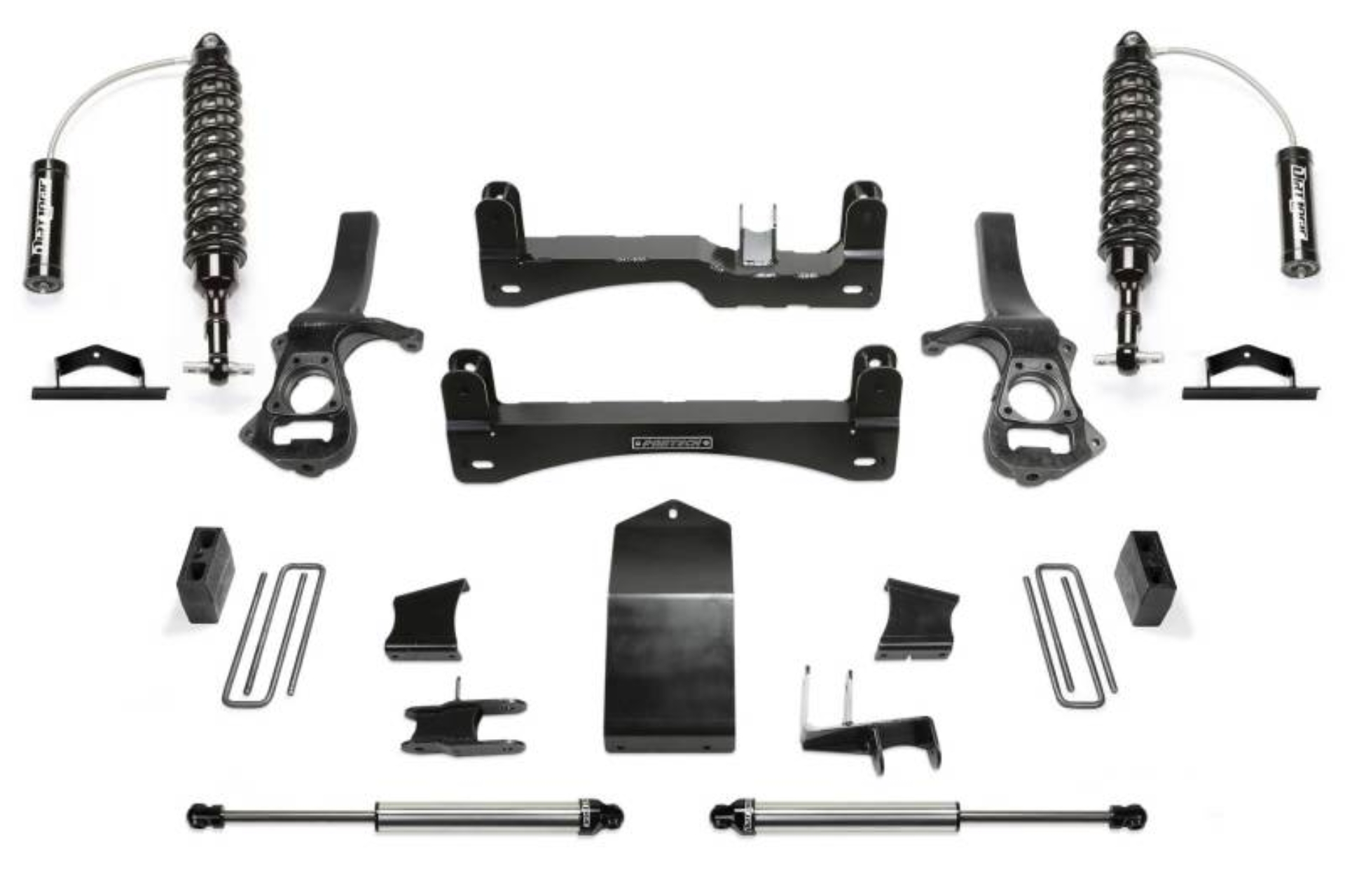 Picture of Fabtech 19-21 GM K1500 P/U Diesel 6in Perf Sys w/Dl 2.5 Resi&2.25