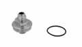 Picture of Fuelab Fuel Filter Outlet Cap -10AN Clear