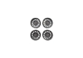 Picture of Ford Racing 21-23 Bronco (Excl Bronco Raptor) 17 x 8.5 Method Black Wheel Kit