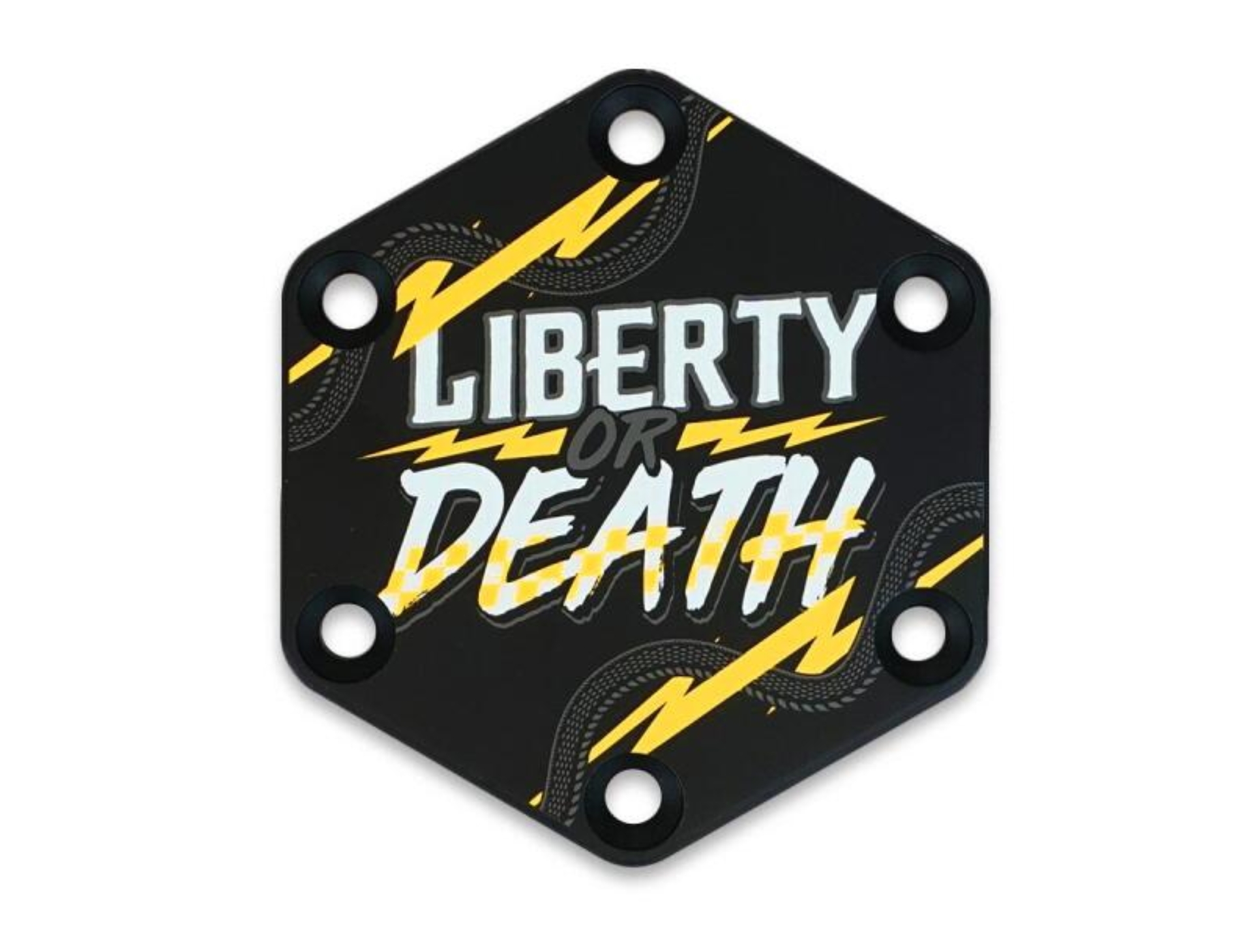 Picture of PRP Steering Wheel Center Cap Liberty or Death
